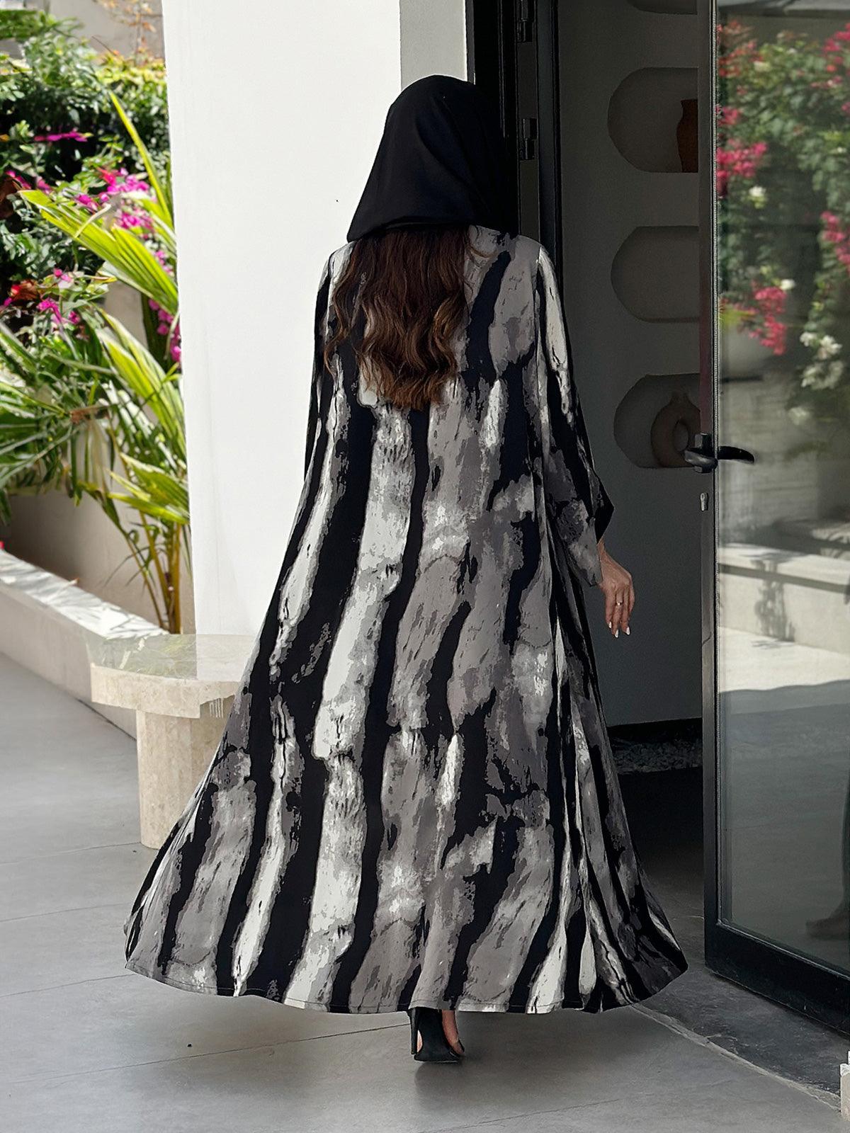Zoya White Abaya