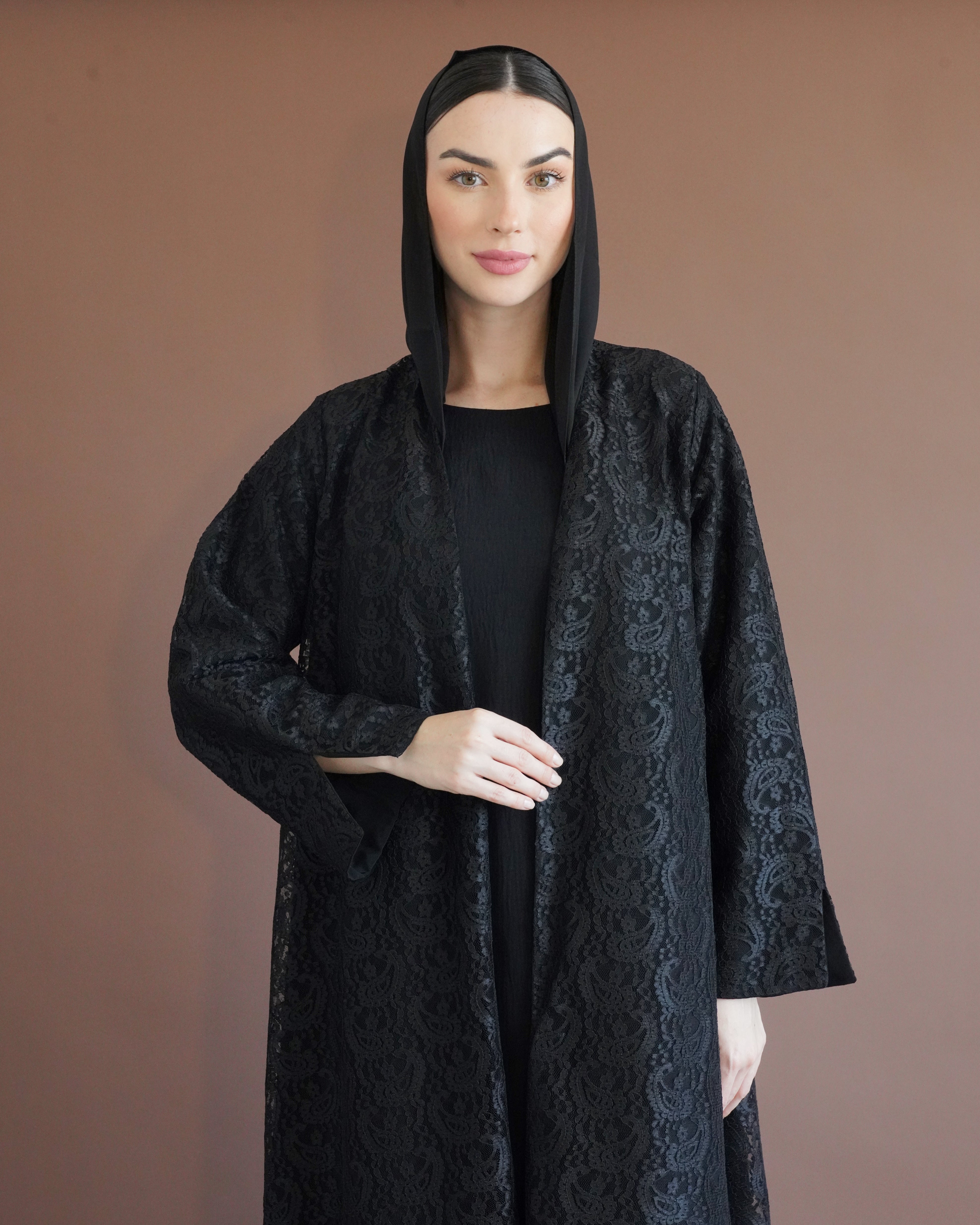 Sofine Black Abaya