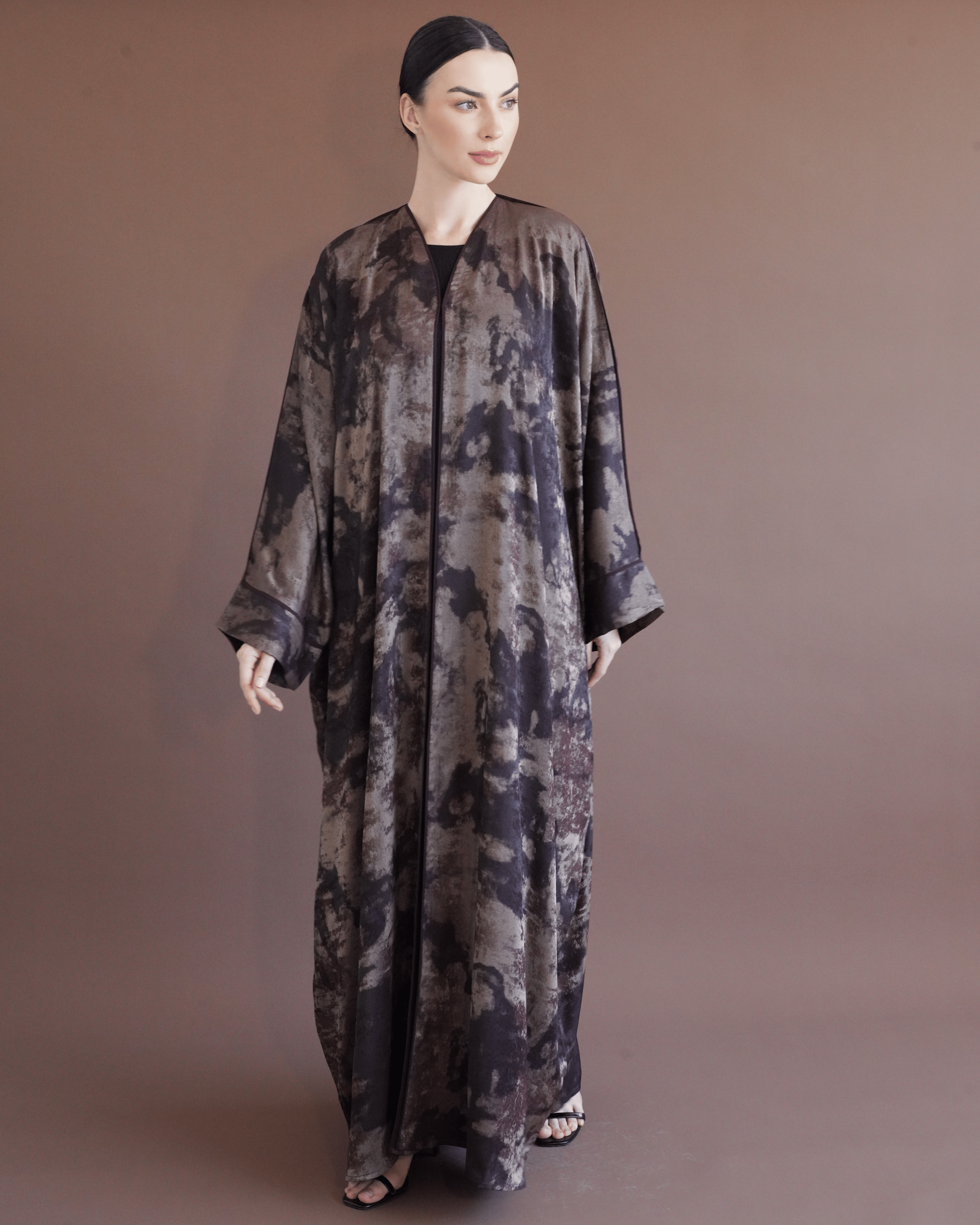 Rayelle Maroon Abaya