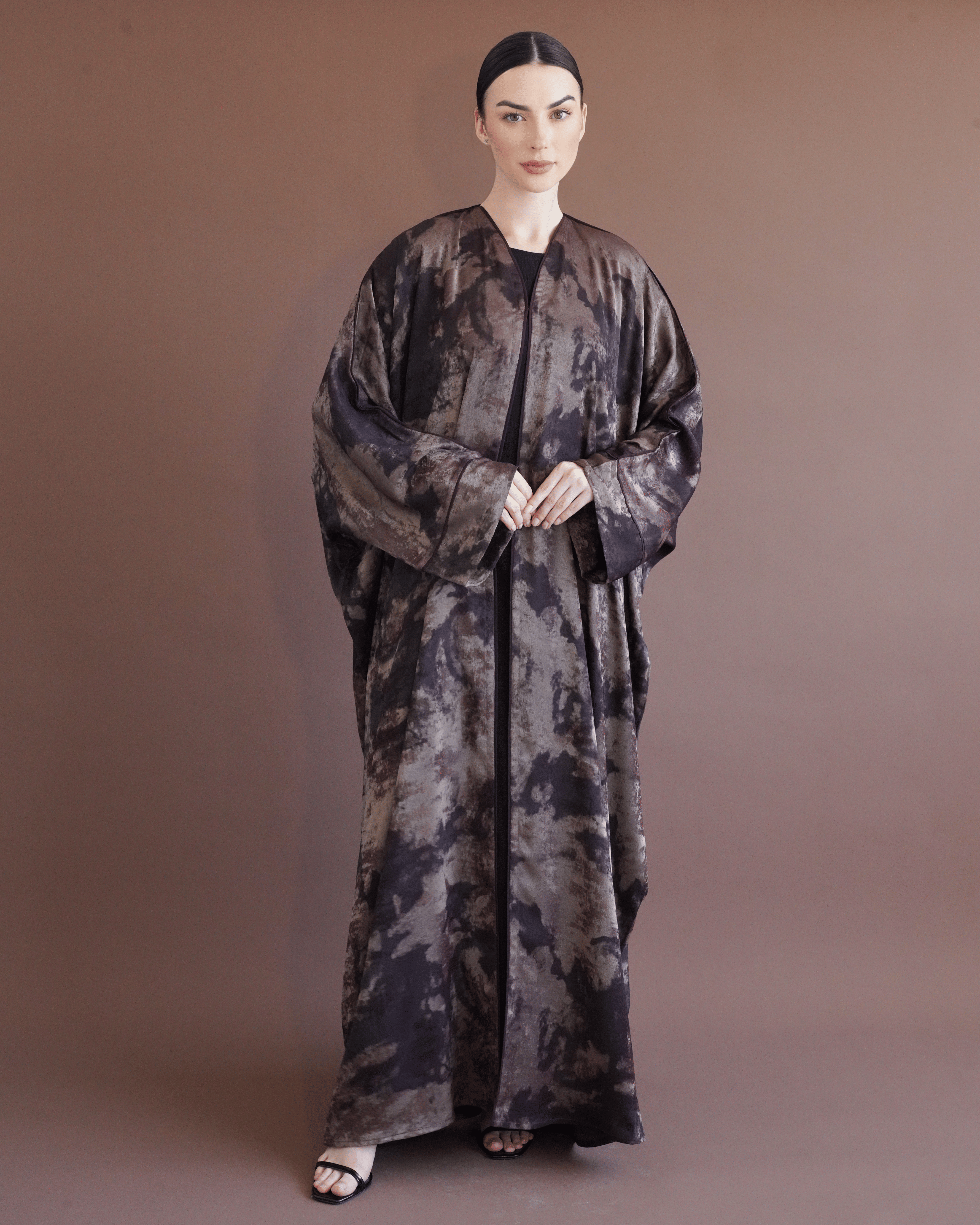 Rayelle Maroon Abaya