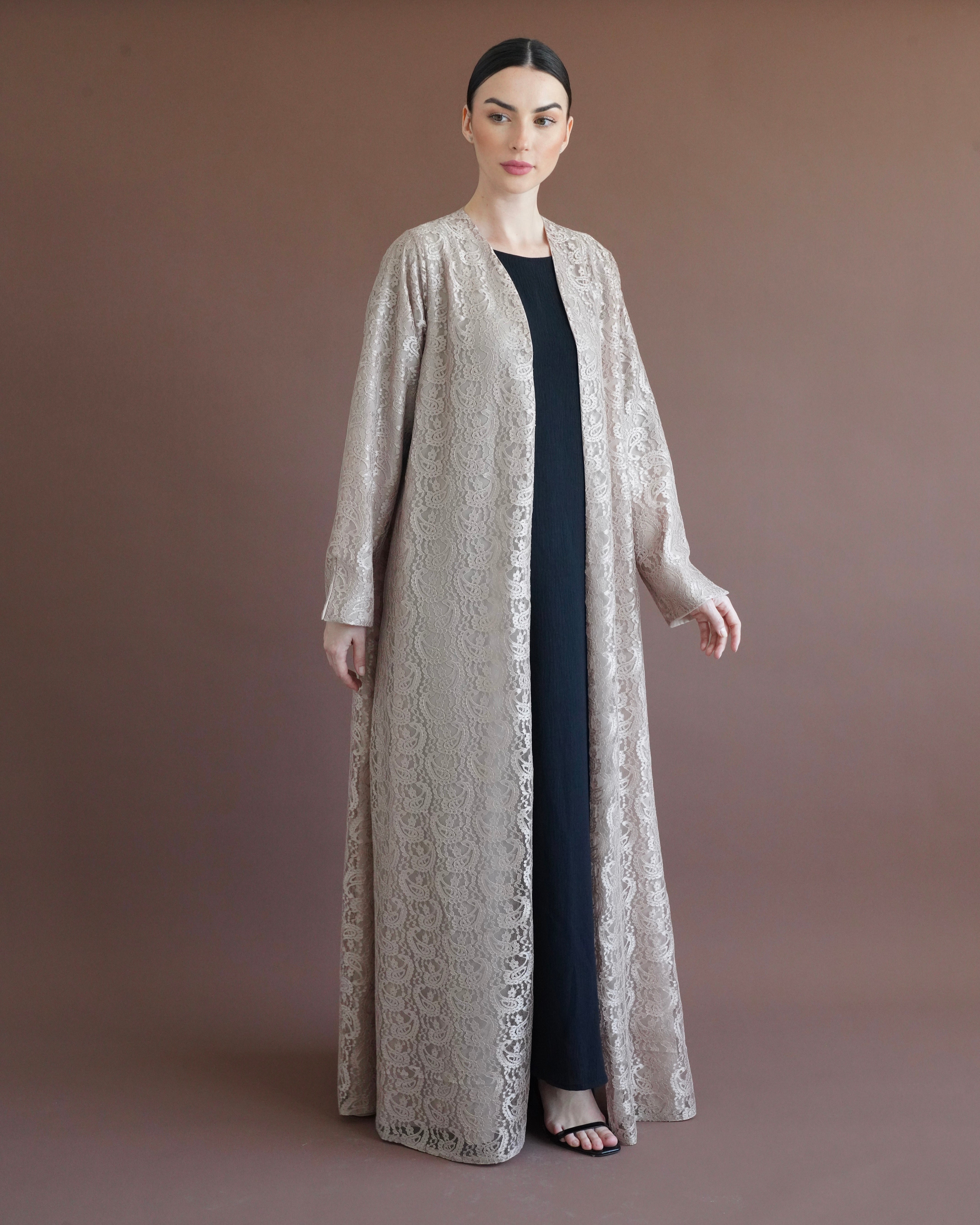 Sofine Biege Abaya