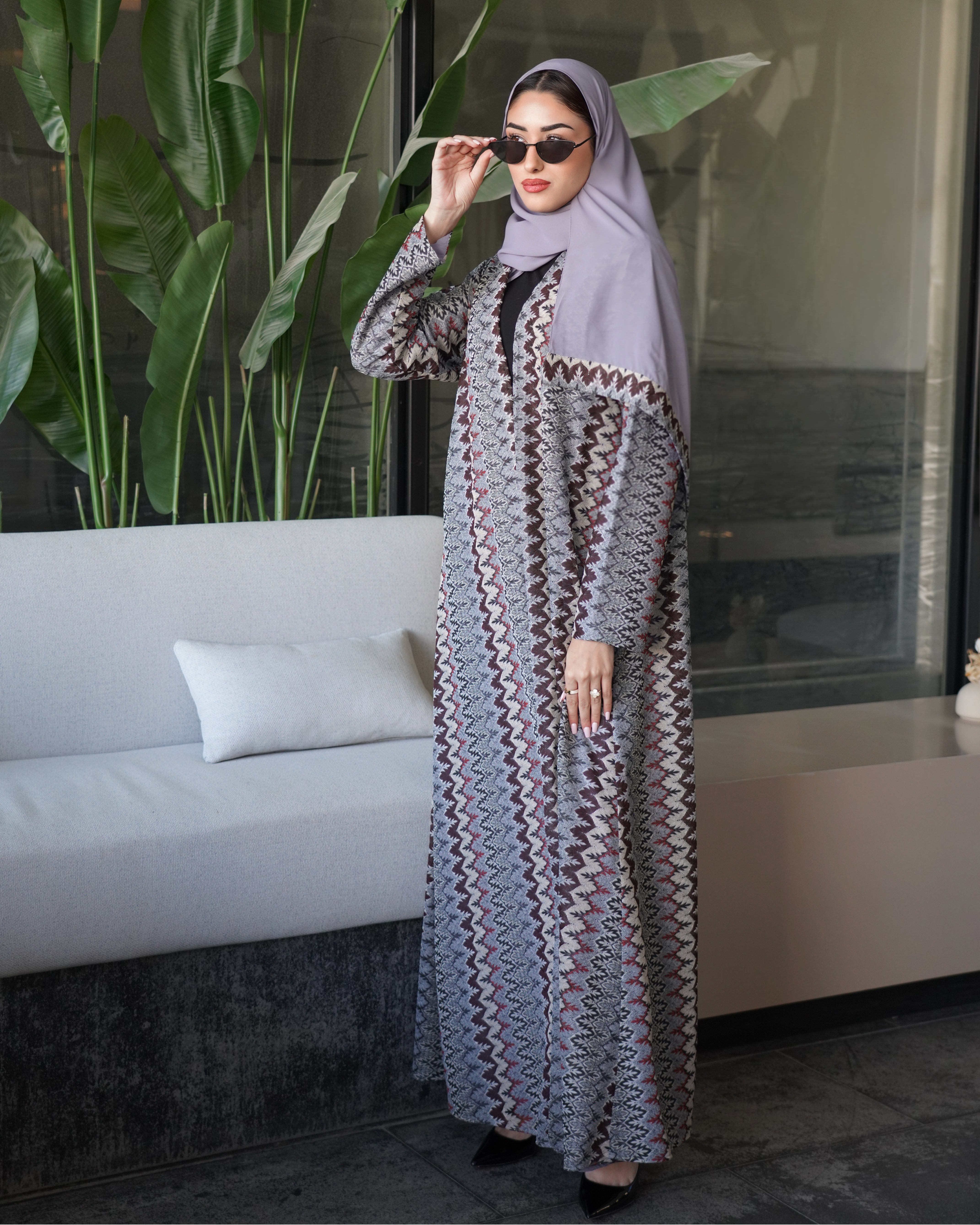 Salli Gray Abaya
