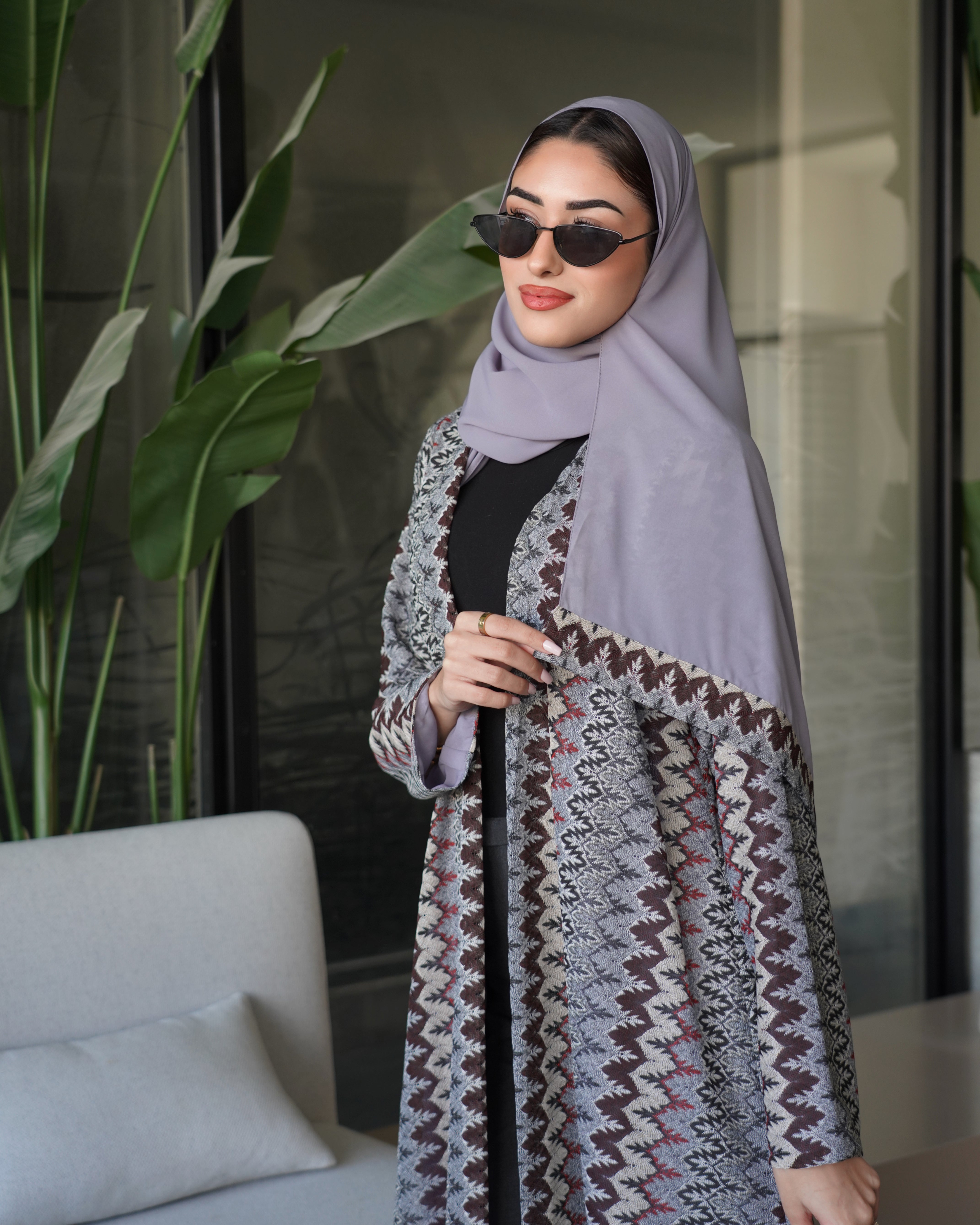 Salli Gray Abaya