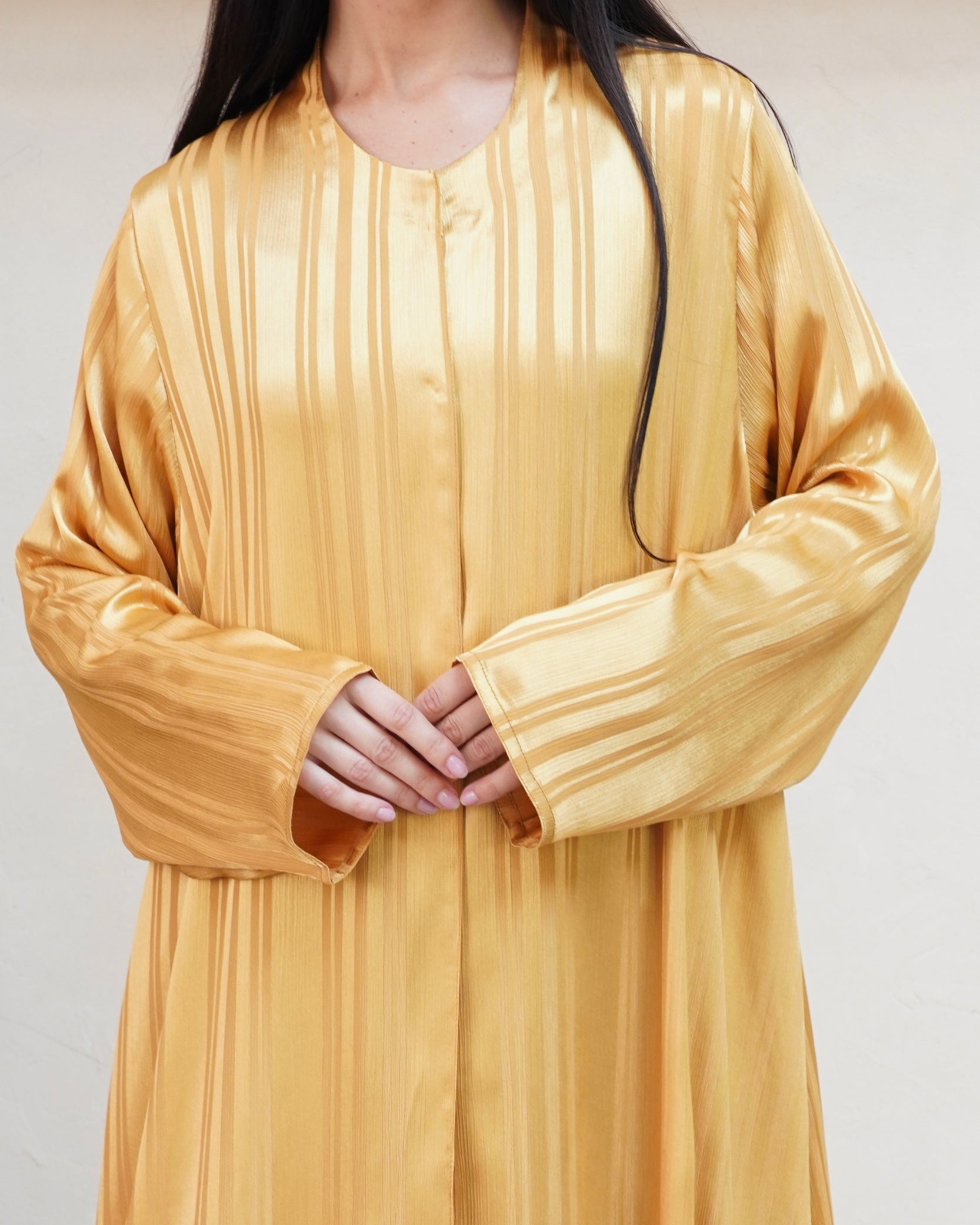 Oryah Yellow Abaya