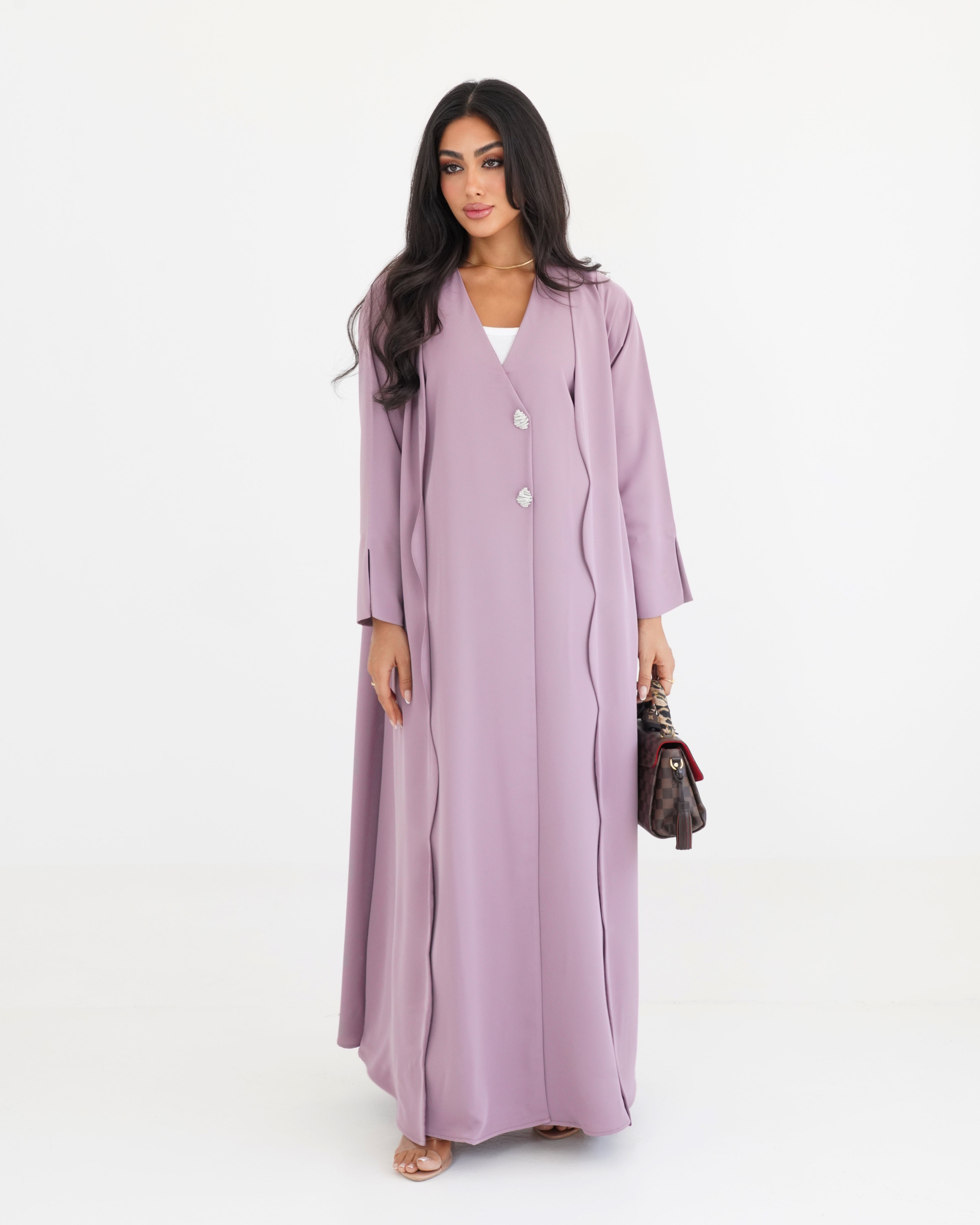 Nuvee Pink Abaya