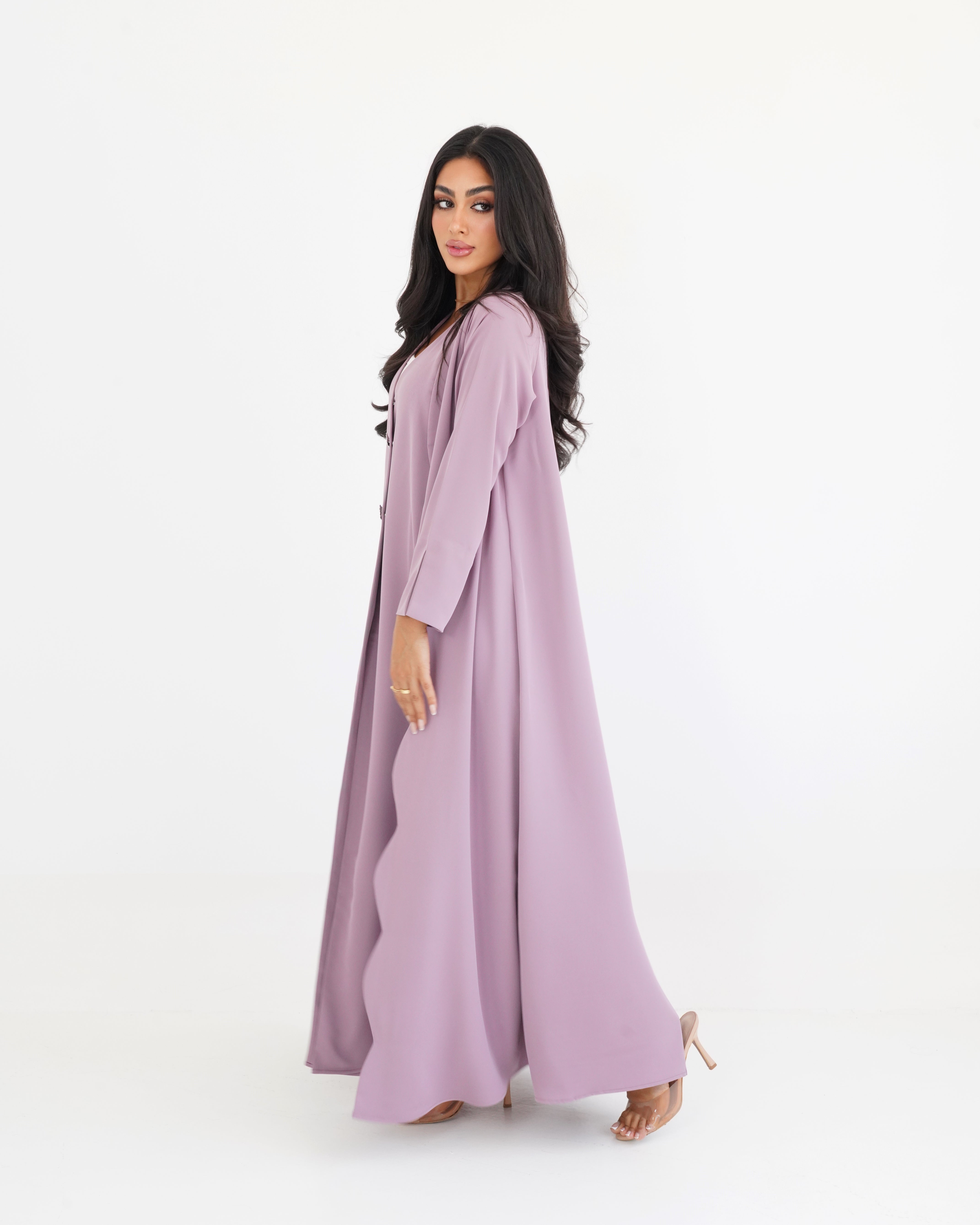 Nuvee Pink Abaya