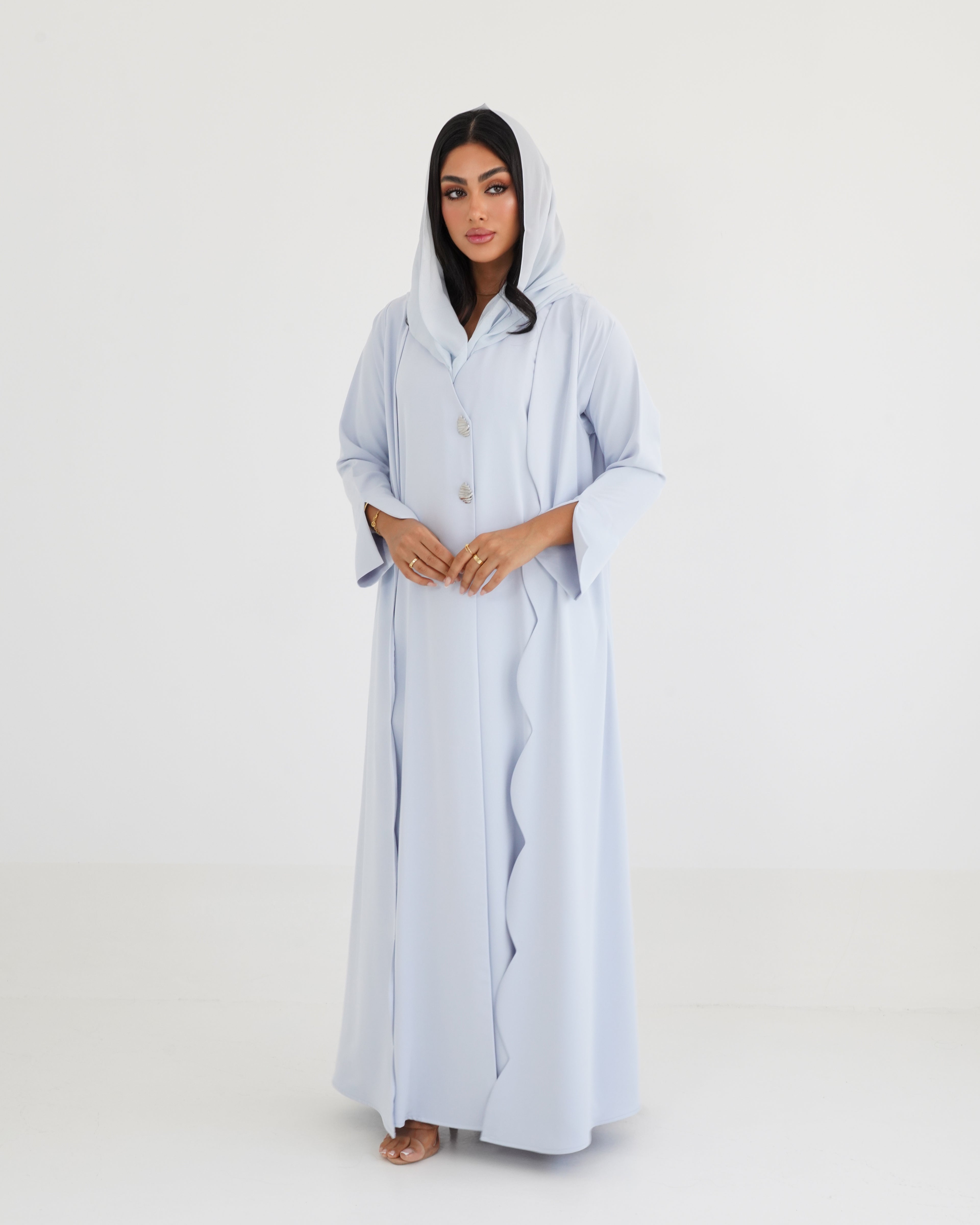 Nuvee Blue Abaya