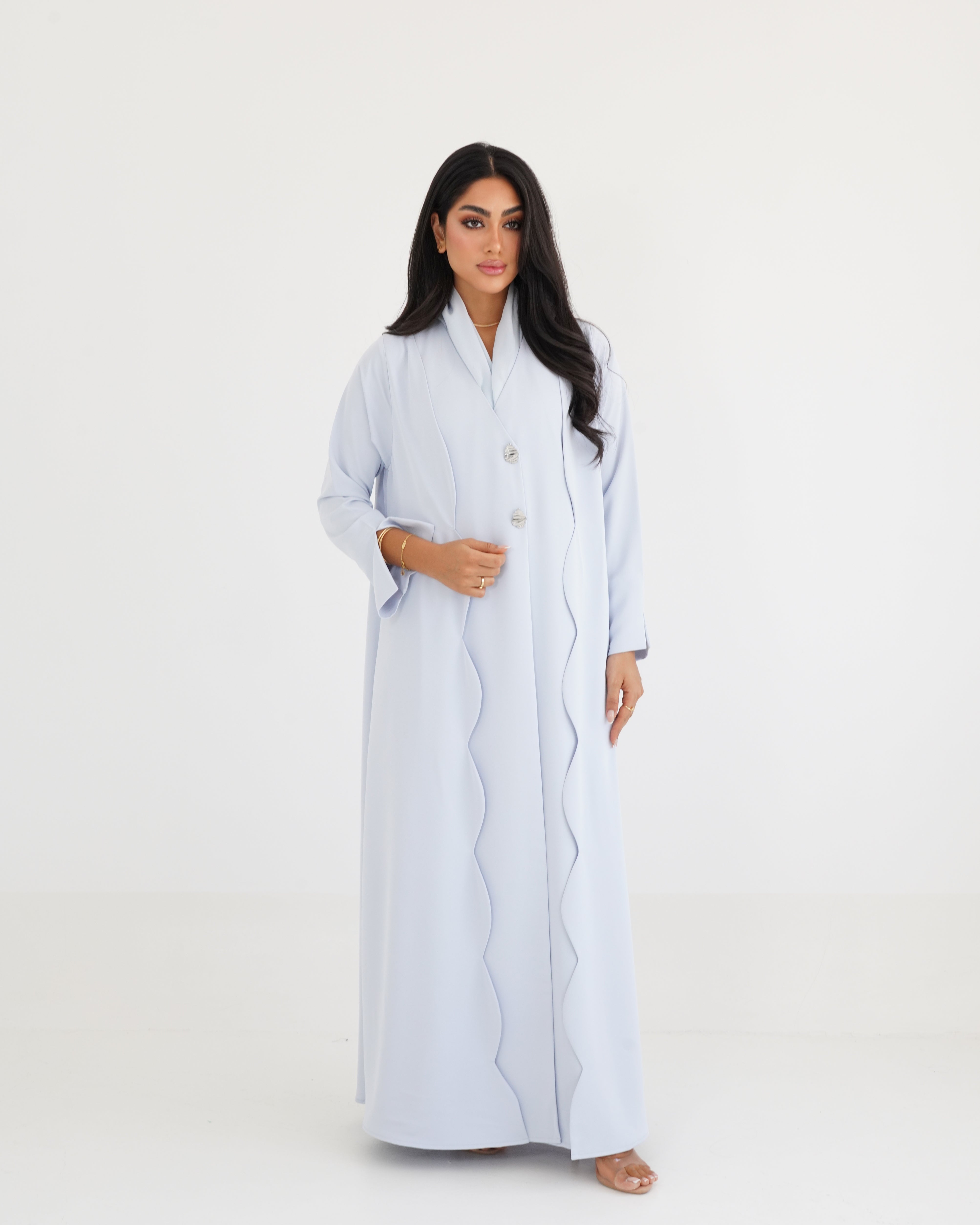 Nuvee Blue Abaya