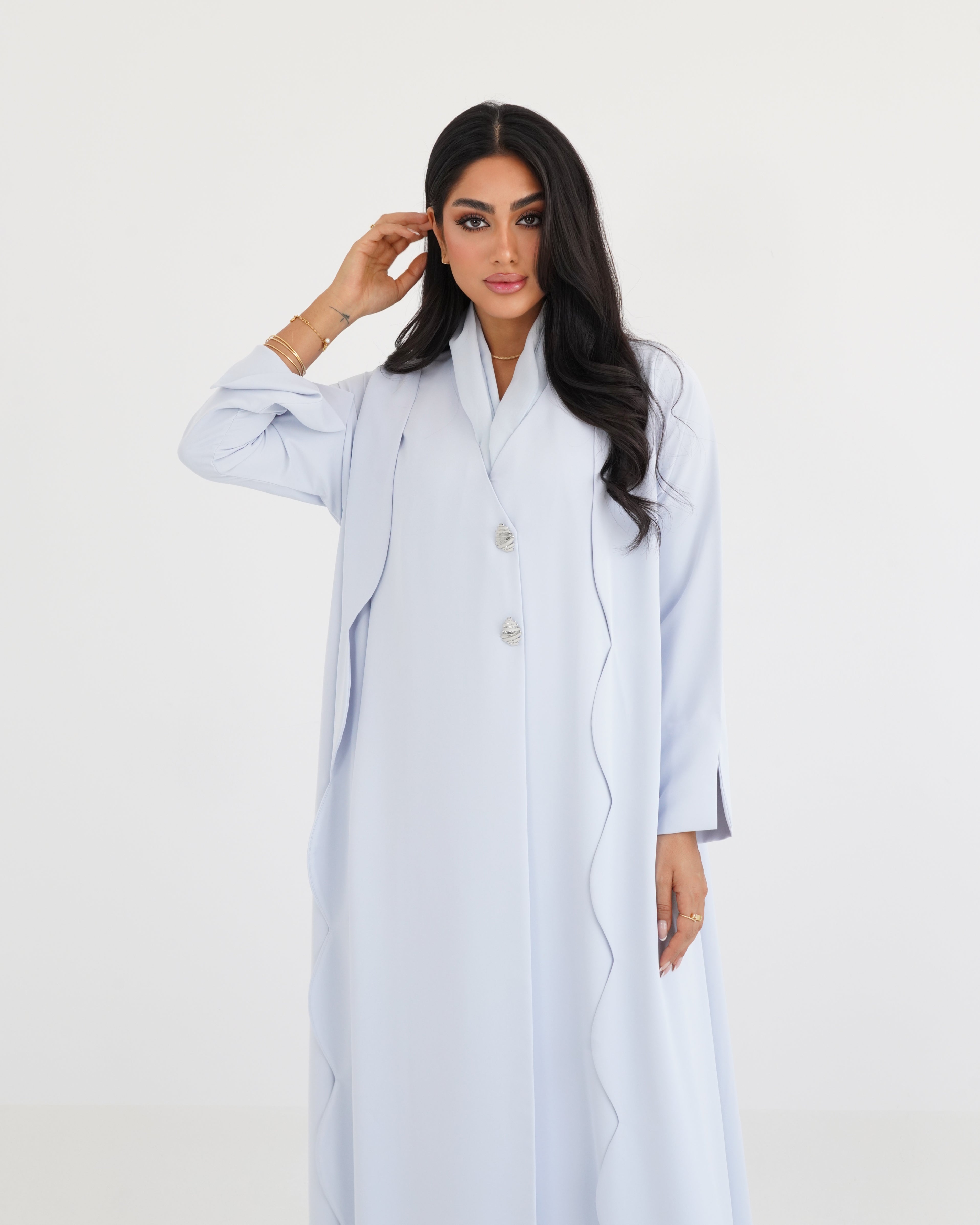 Nuvee Blue Abaya