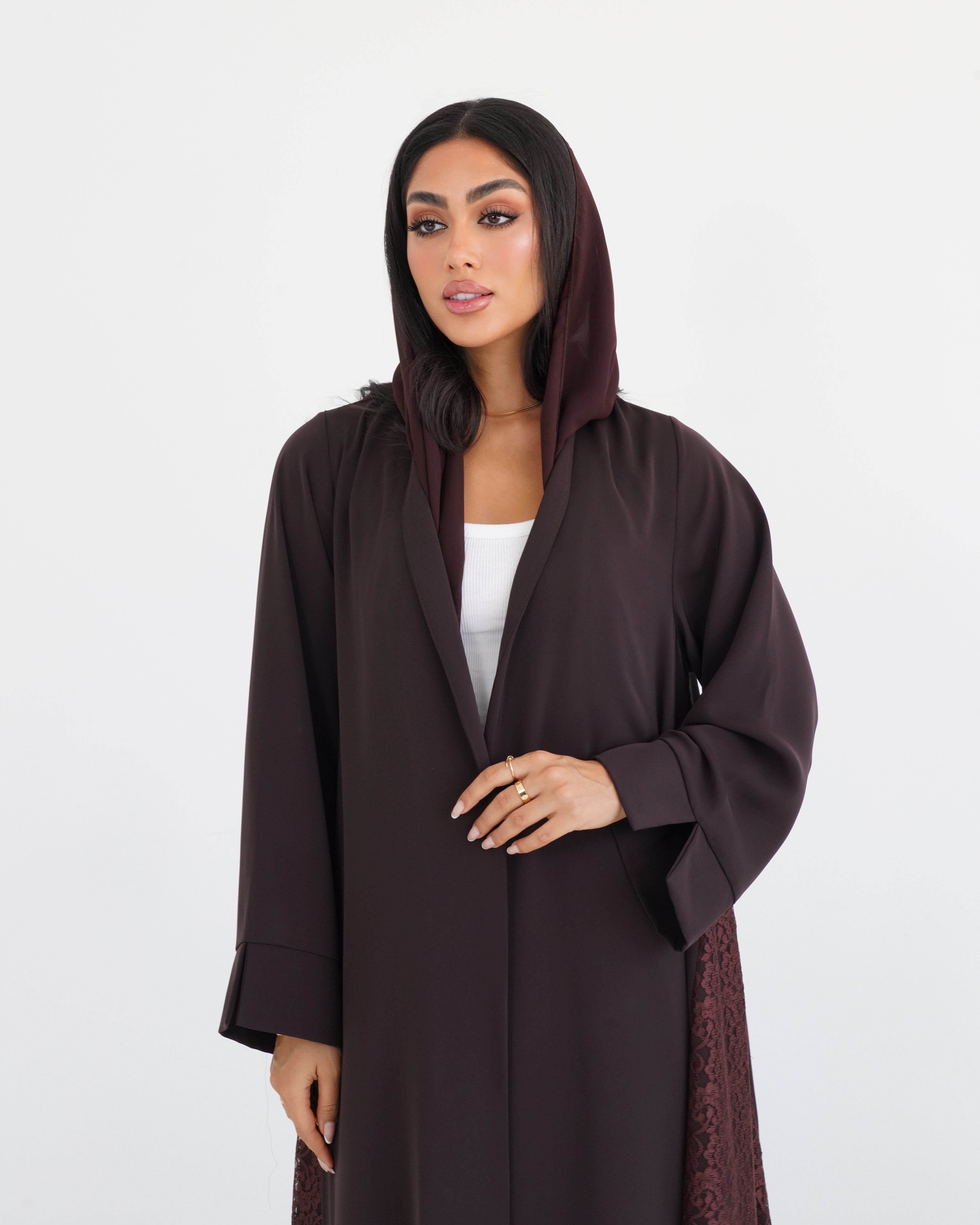 Qamar Brown Abaya