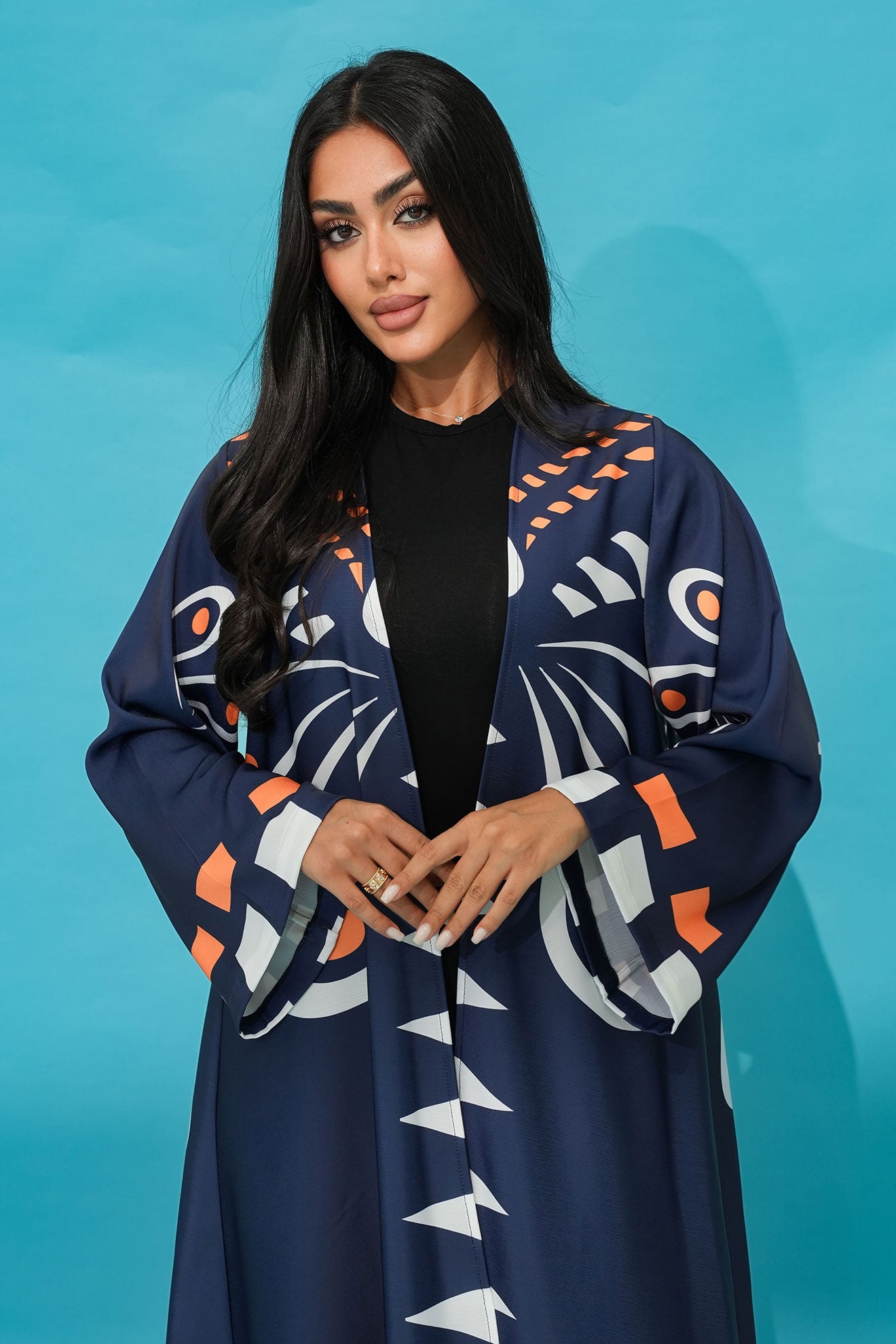 Dima Navy- Navy Abaya