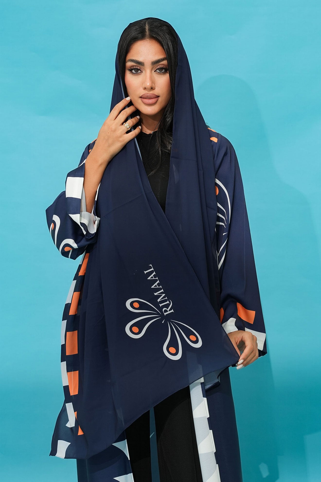 Dima Navy- Navy Abaya