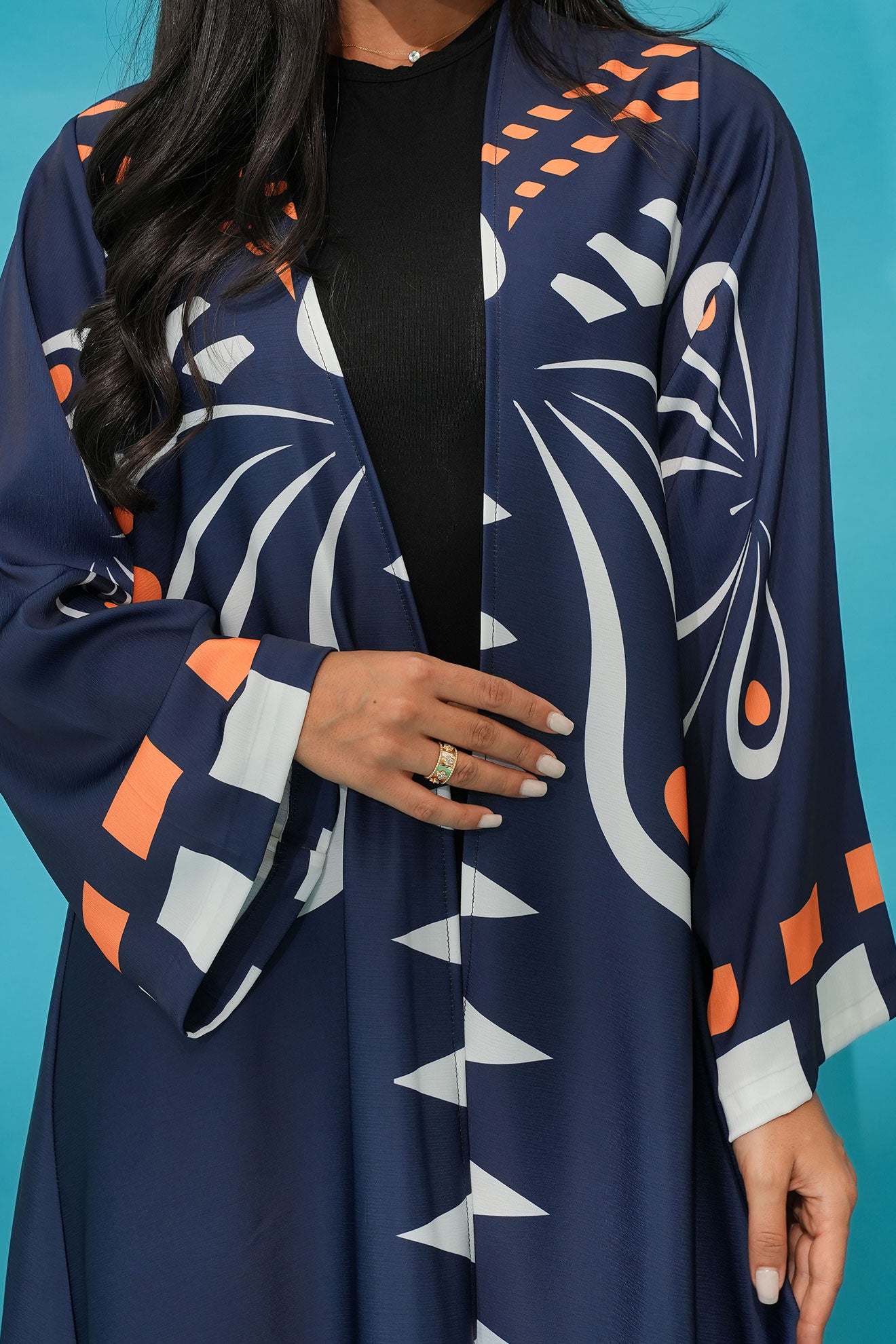 Dima Navy- Navy Abaya