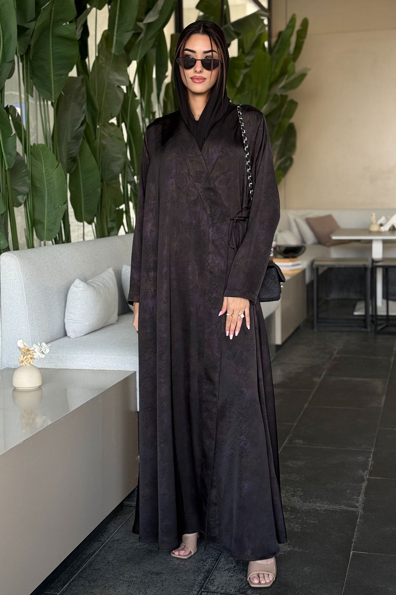 Elisa Pink Abaya