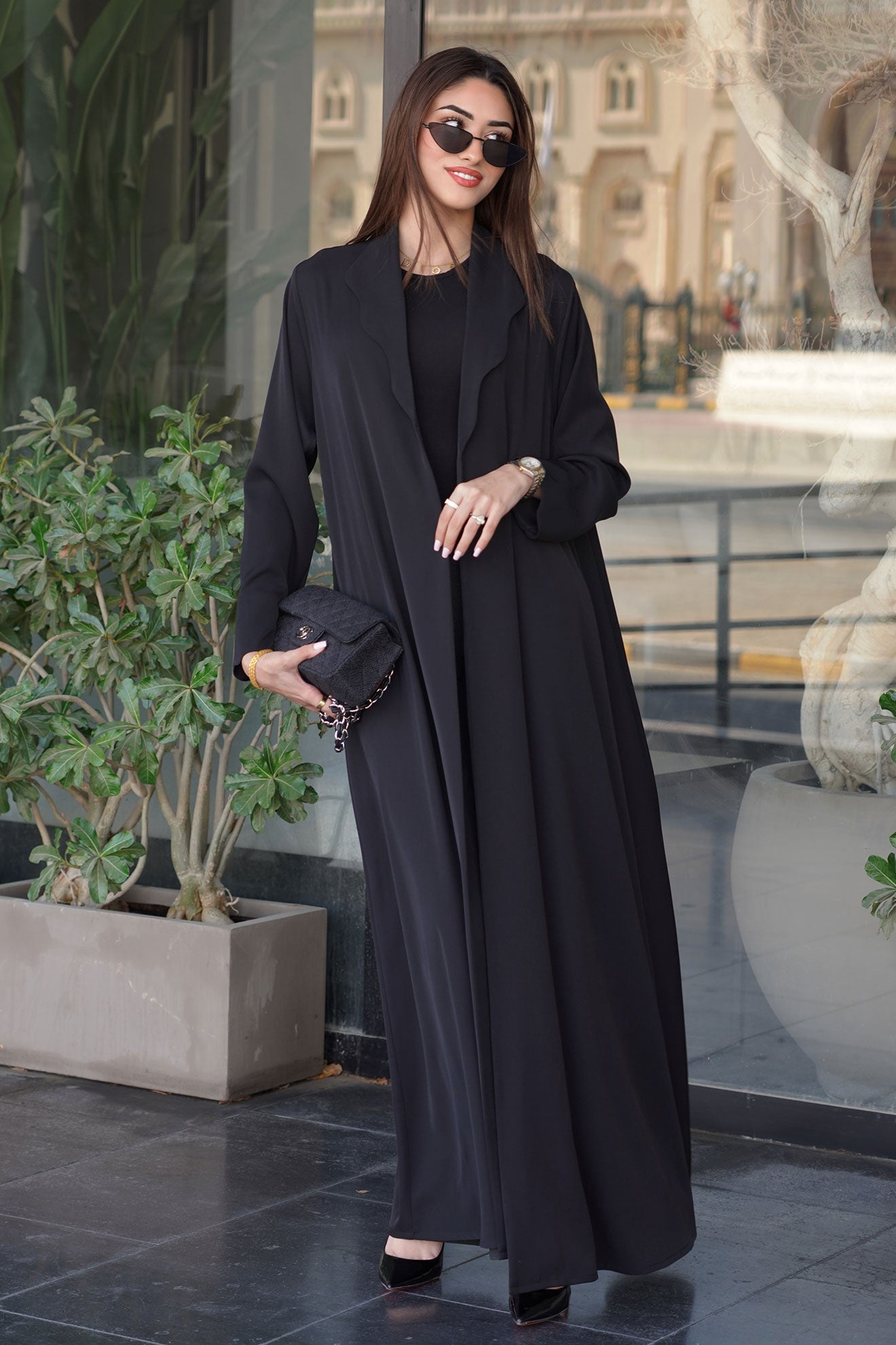 Emily Black Abaya