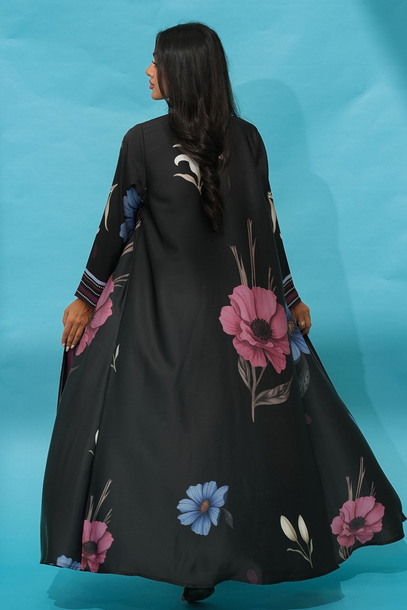 Hana Black Abaya
