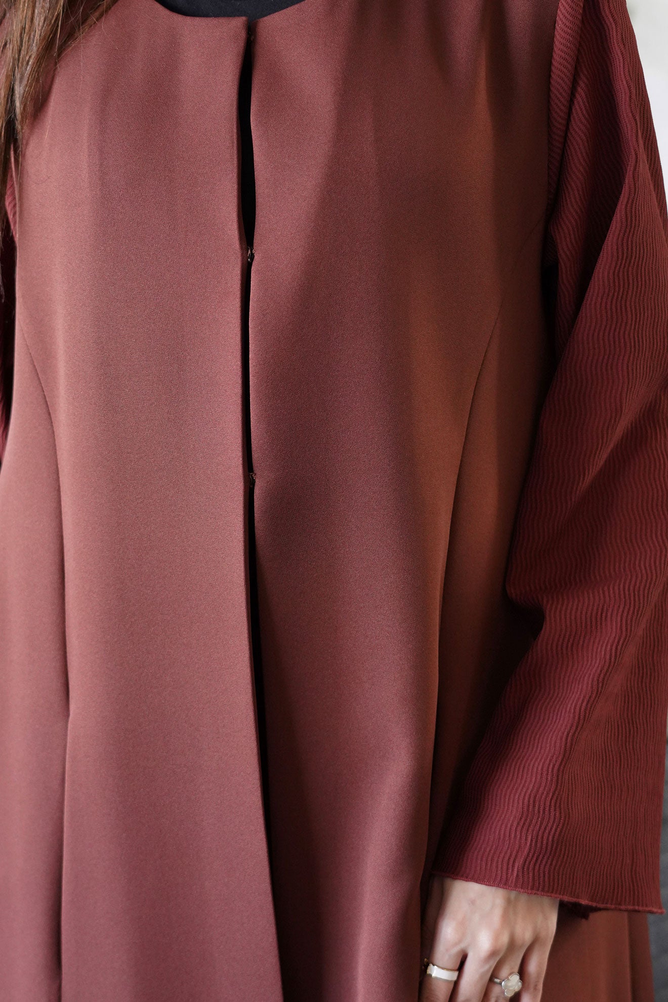 Lucy Red Abaya