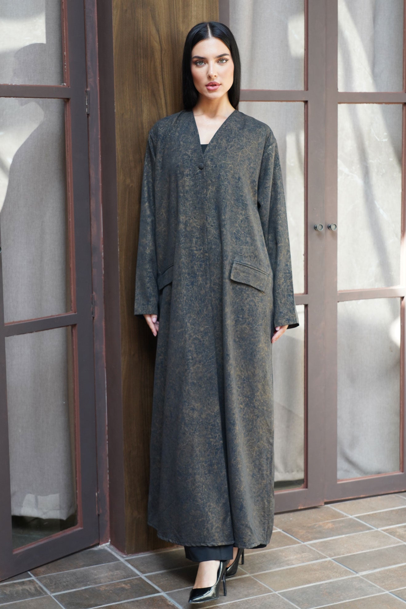 Lunara Black Abaya