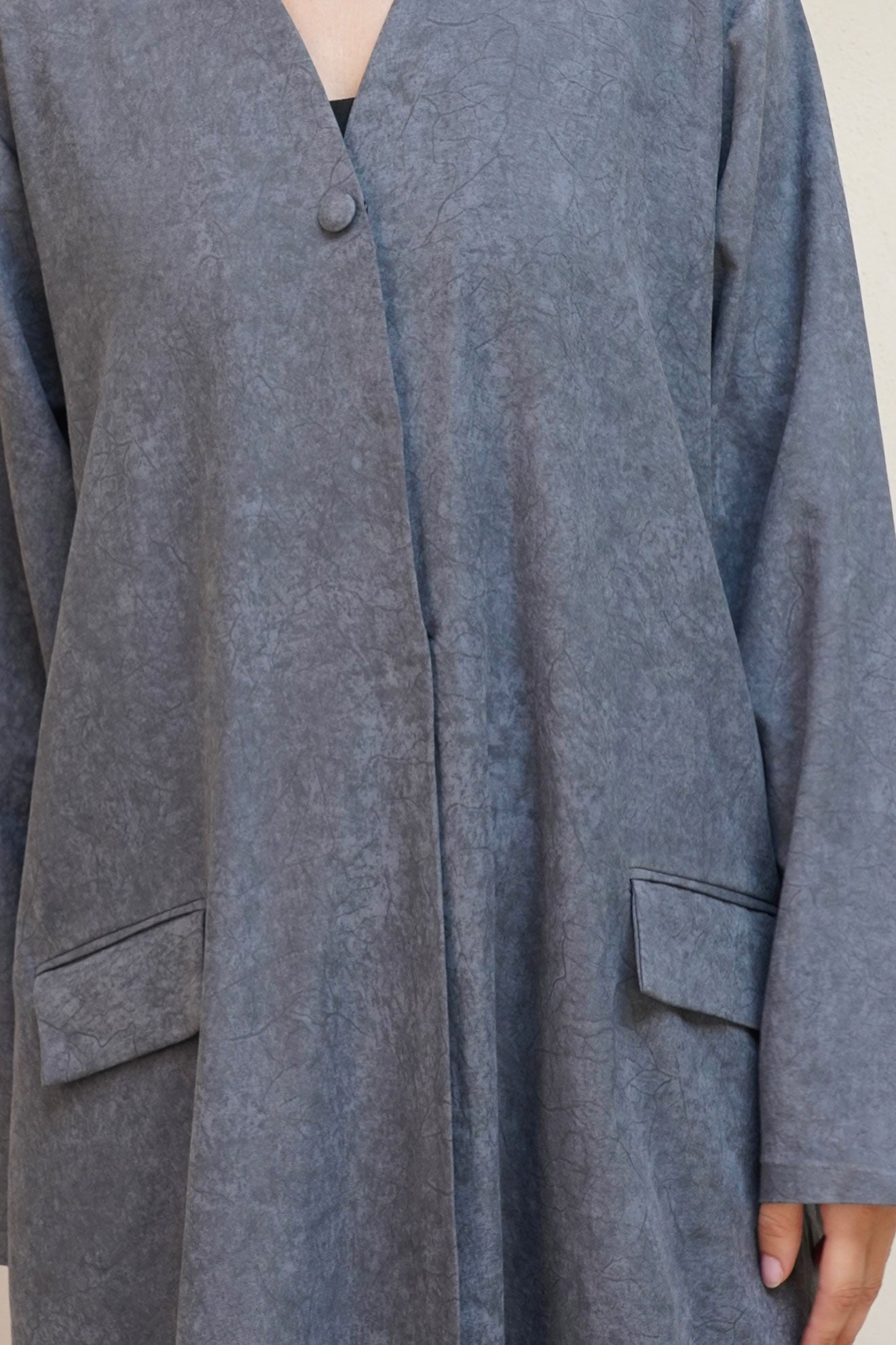 Lunara Gray Abaya