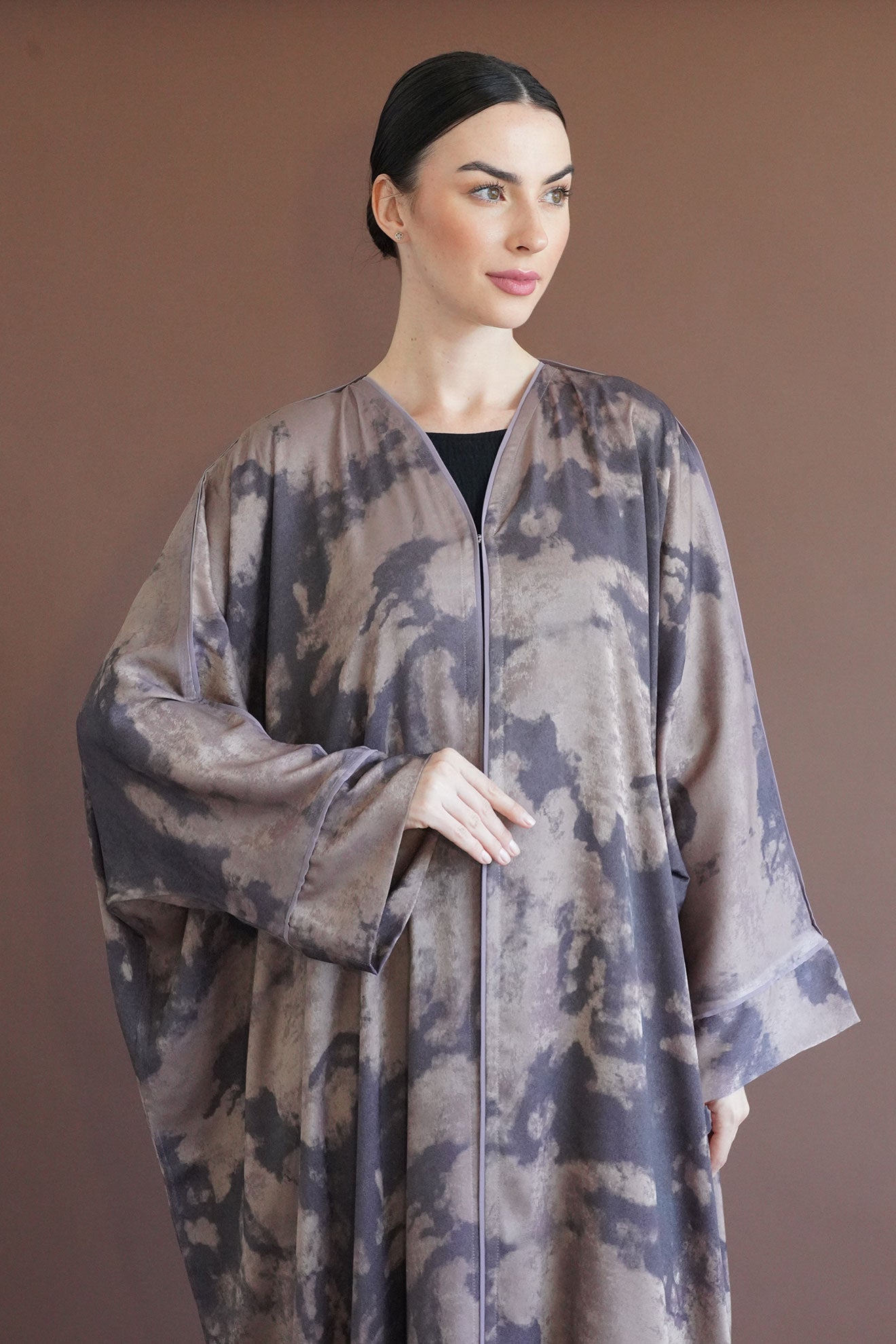 Rayelle Purple Abaya