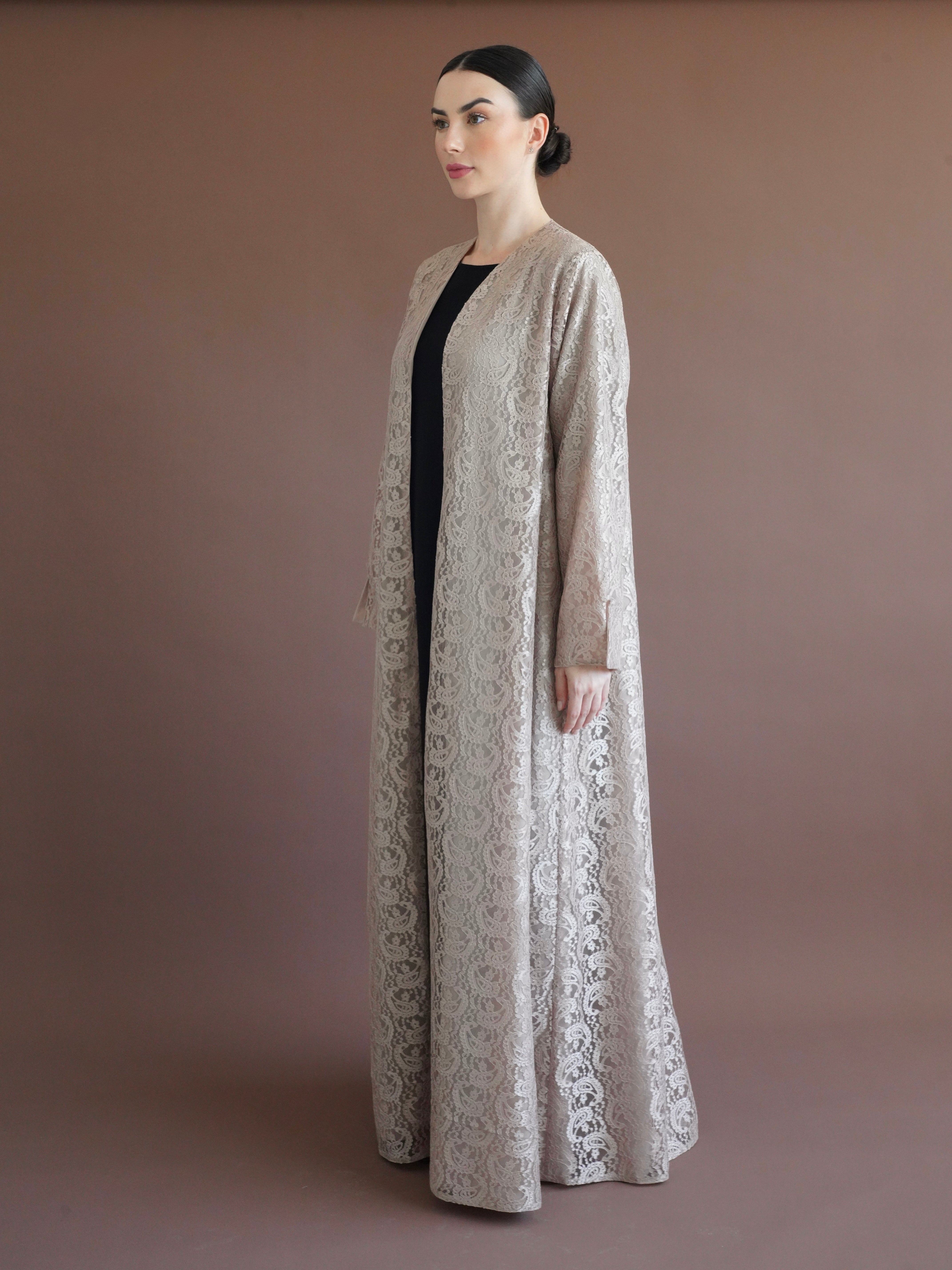 Sofine Biege Abaya