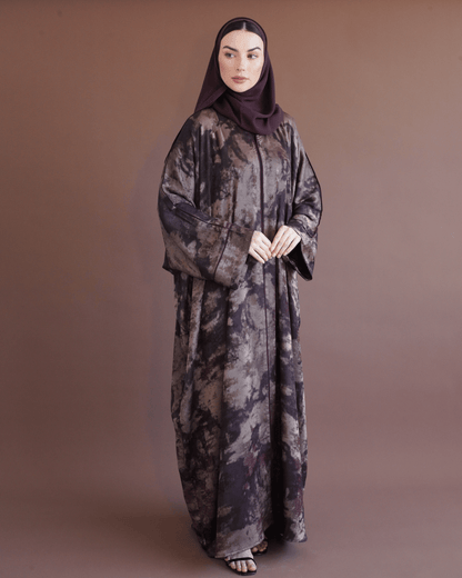 Rayelle Maroon Abaya