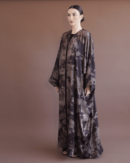 Rayelle Maroon Abaya
