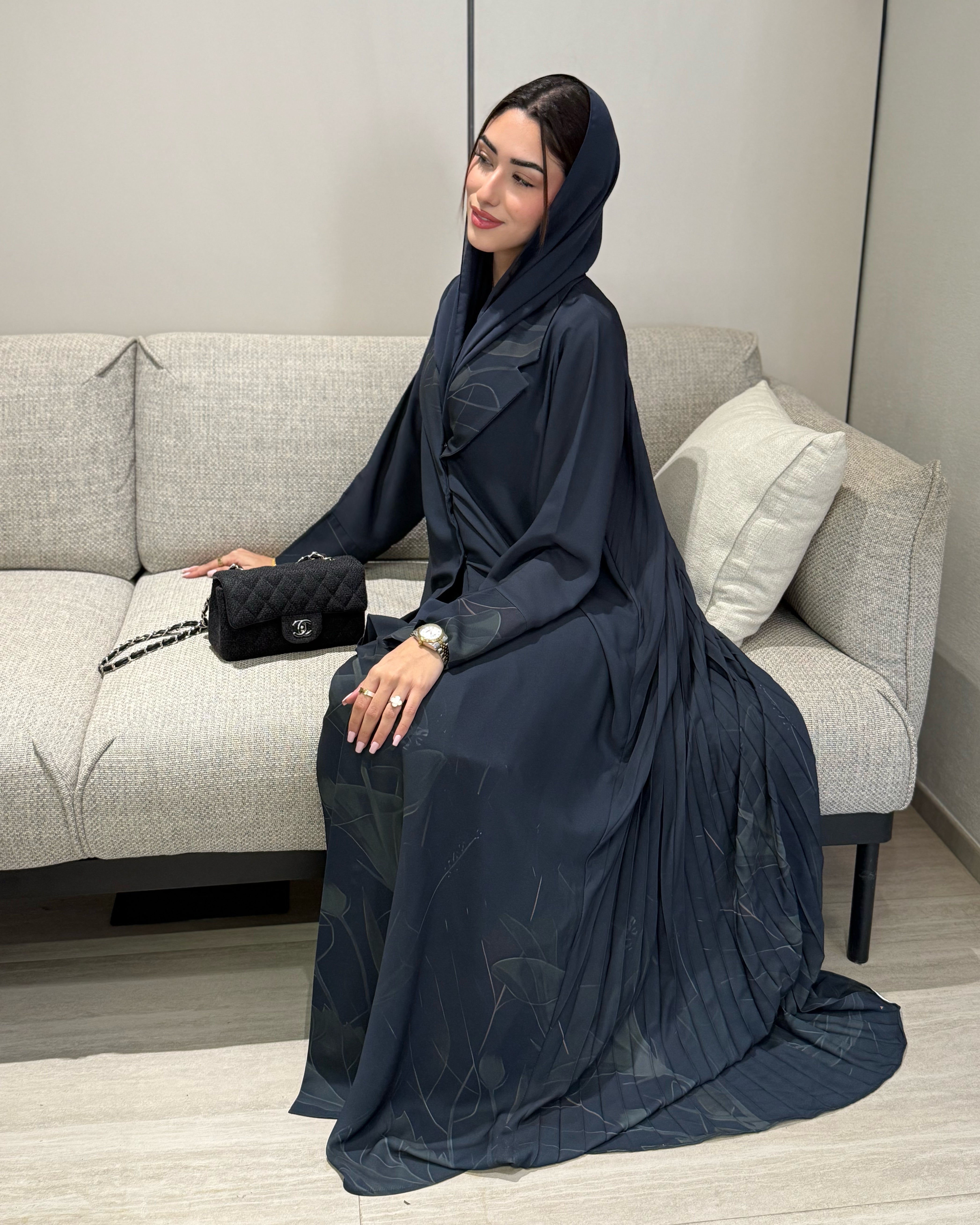 Marie Navy Abaya