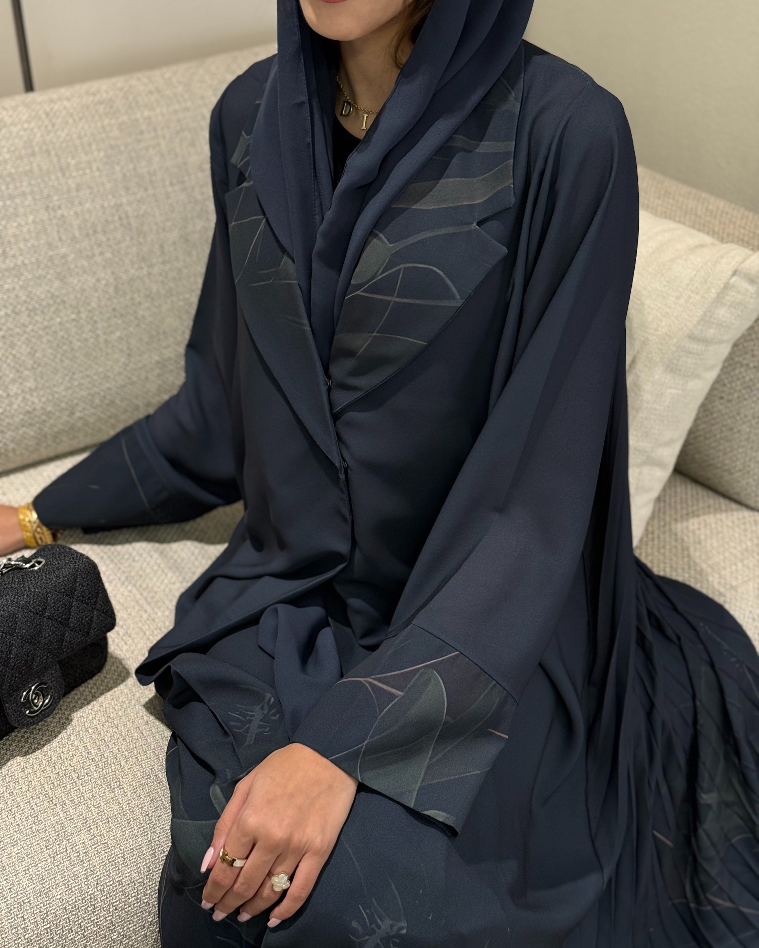 Marie Navy Abaya
