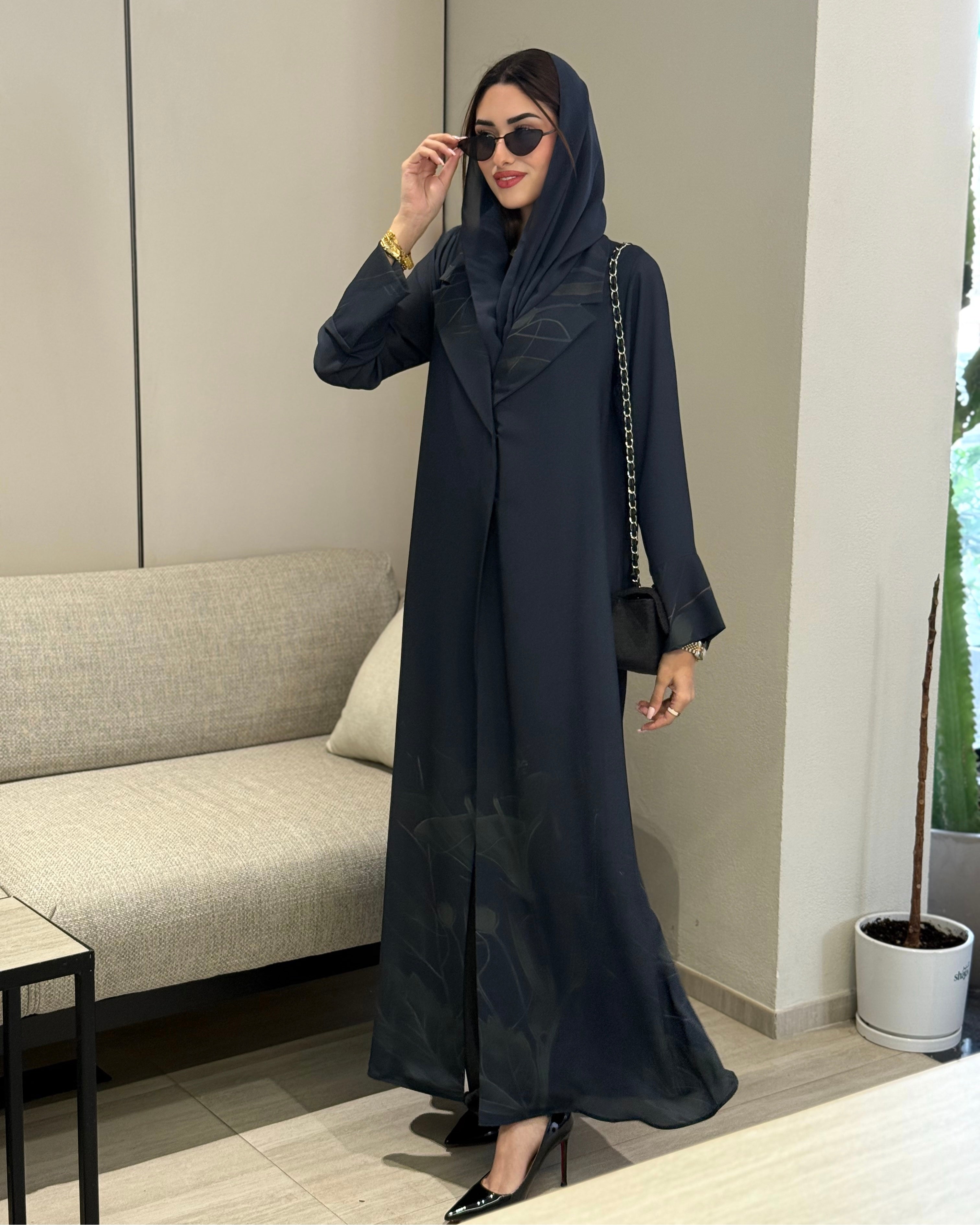 Marie Navy Abaya