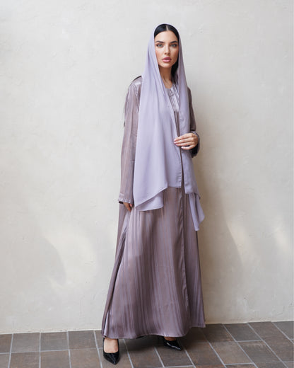 Oryah Dark Pink Abaya