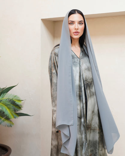 Selene Green Abaya