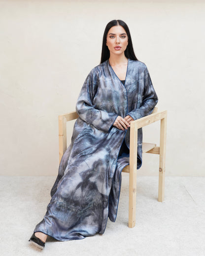 Selene Navy Abaya
