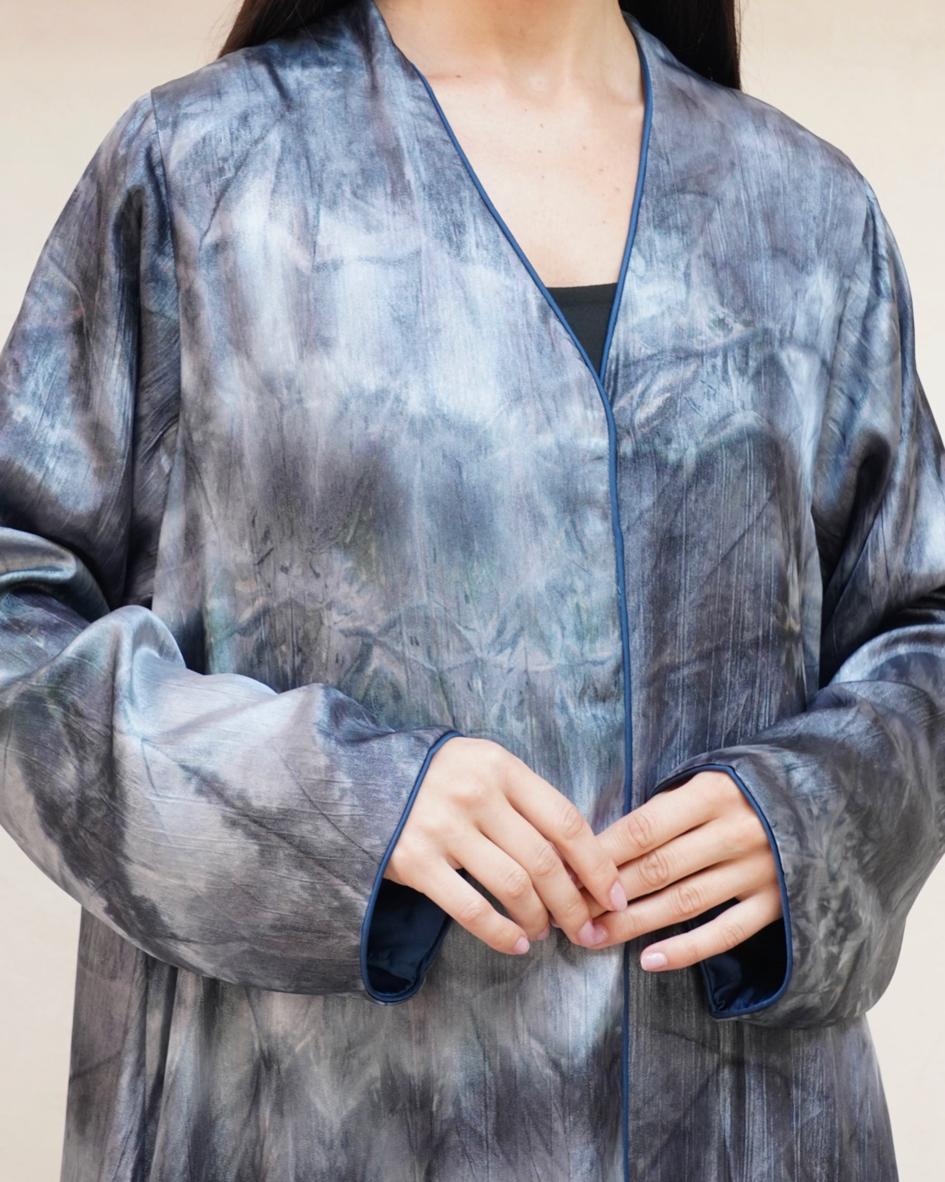 Selene Navy Abaya