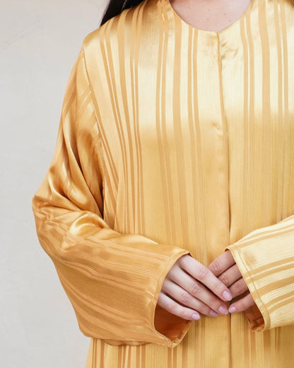 Oryah Yellow Abaya