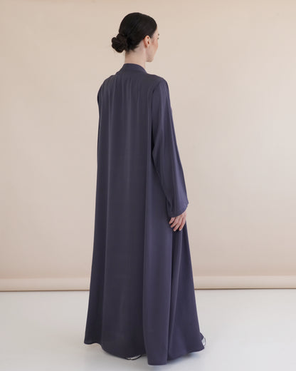 Mirah Purple Abaya