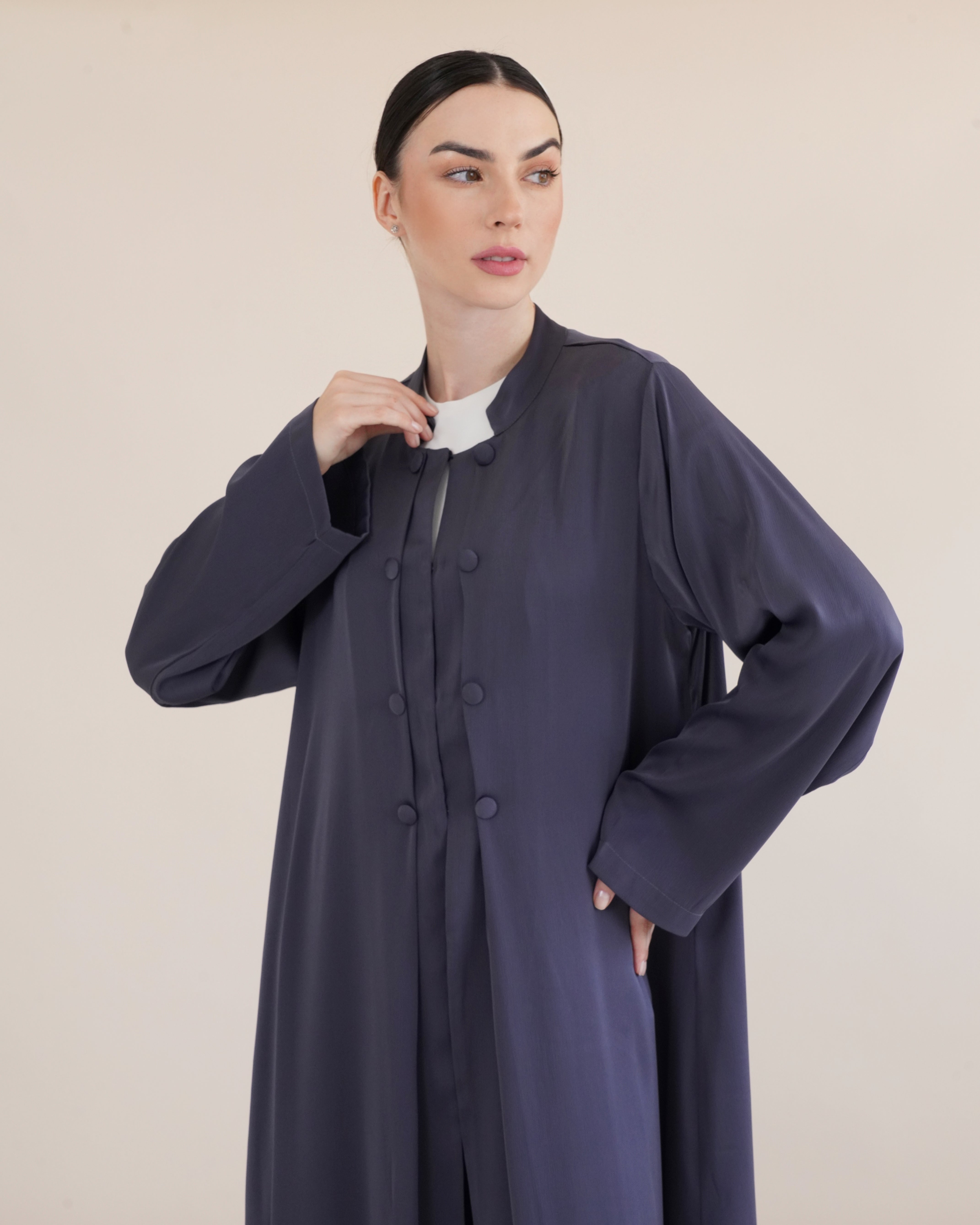 Mirah Purple Abaya
