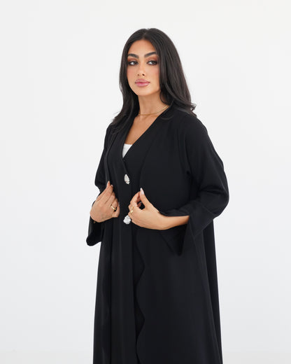 Nuvee Black Abaya