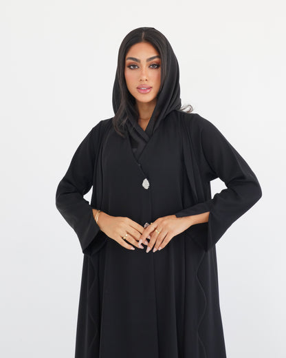 Nuvee Black Abaya