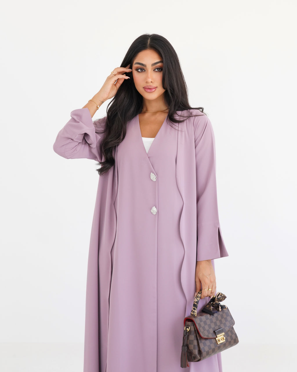 Nuvee Pink Abaya