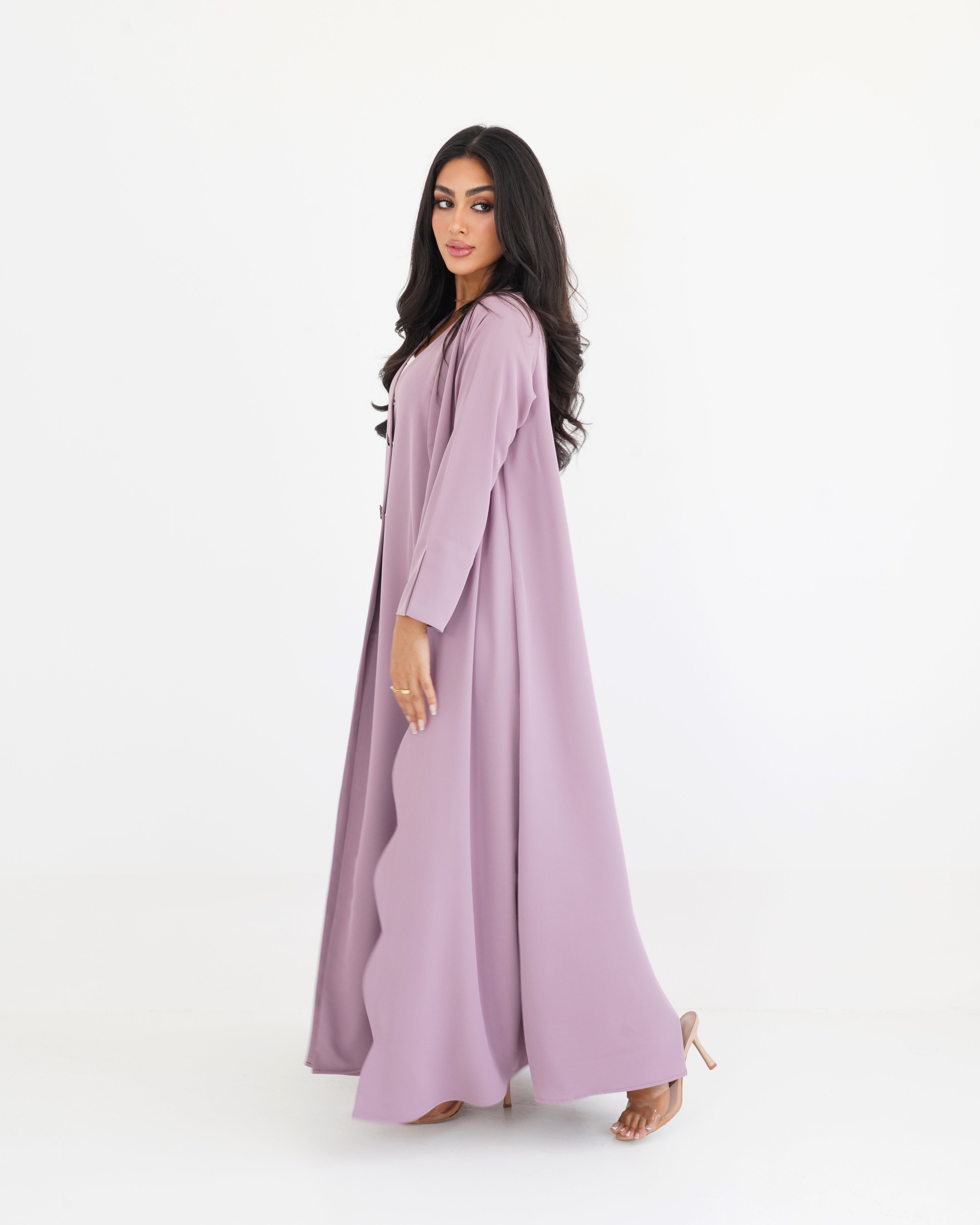 Nuvee Pink Abaya