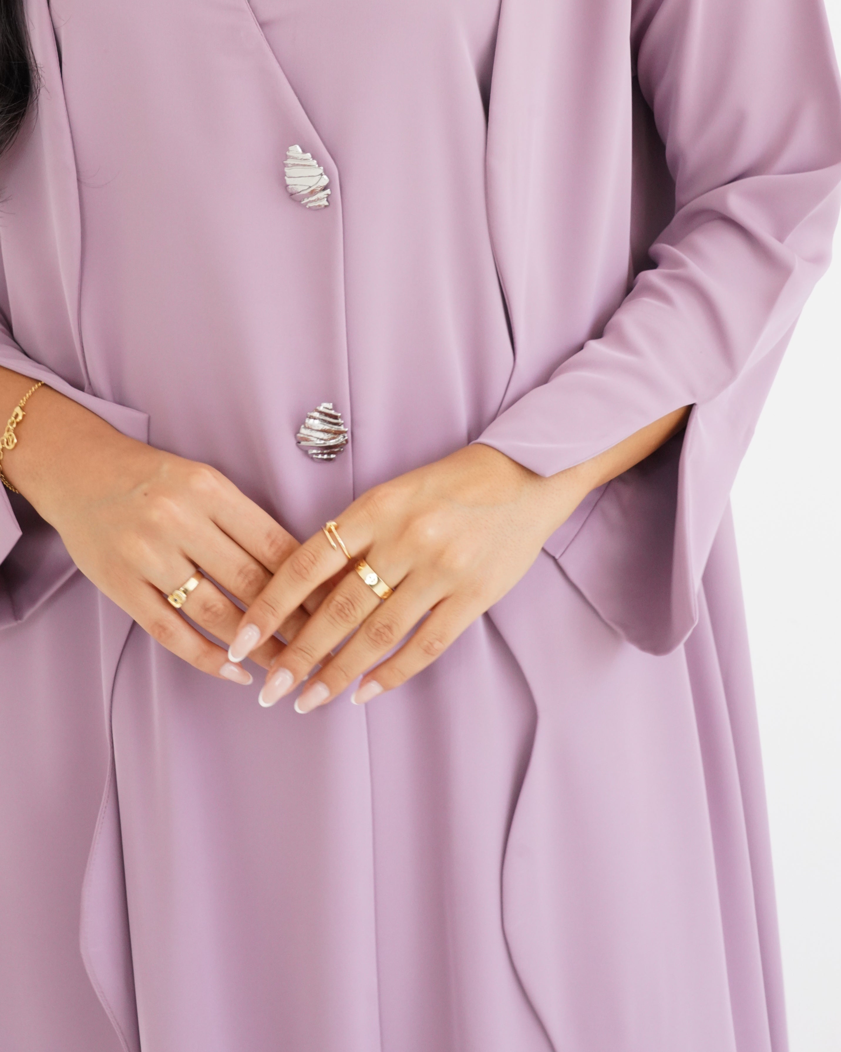 Nuvee Pink Abaya