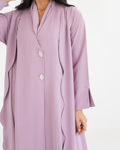 Nuvee Pink Abaya