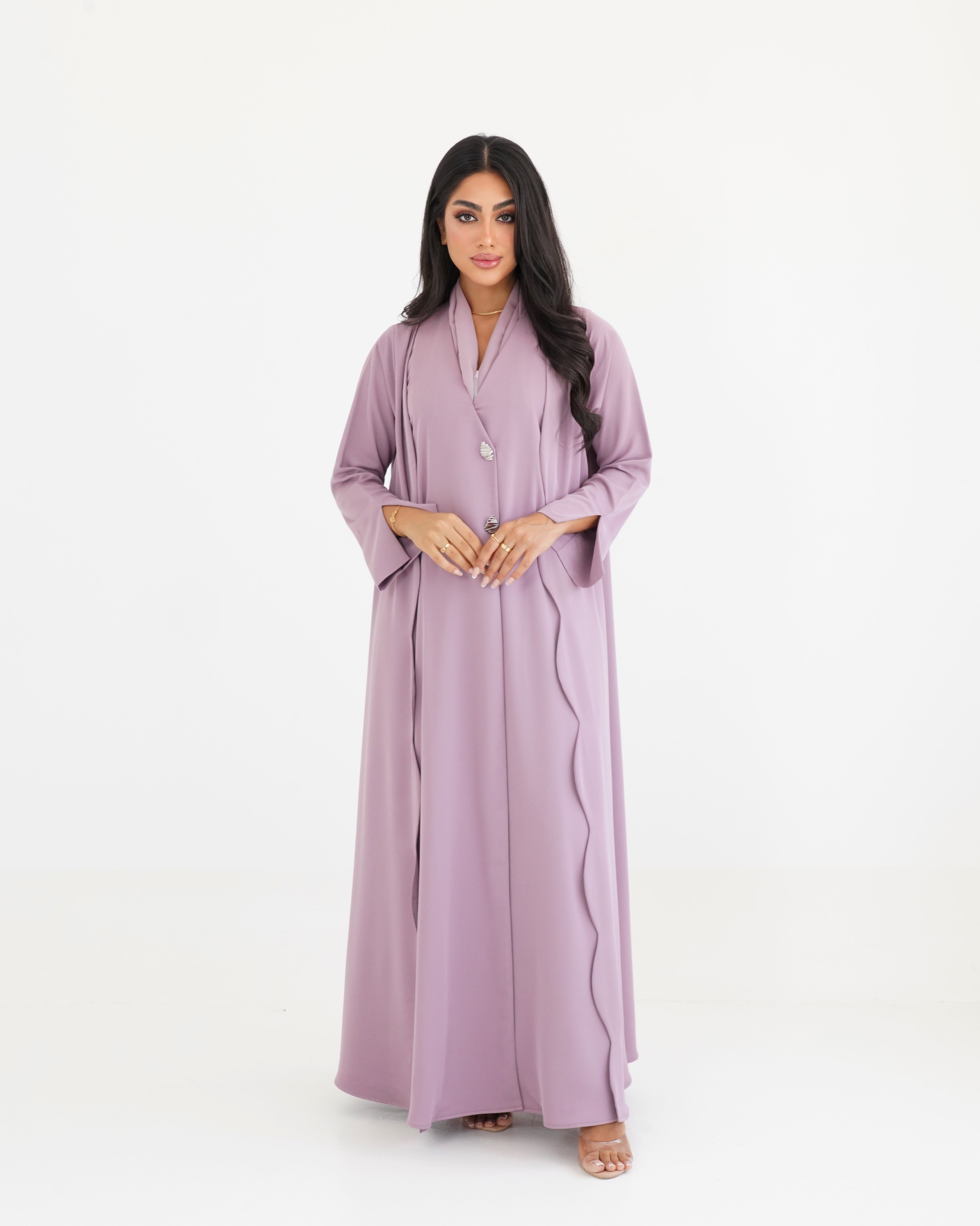 Nuvee Pink Abaya