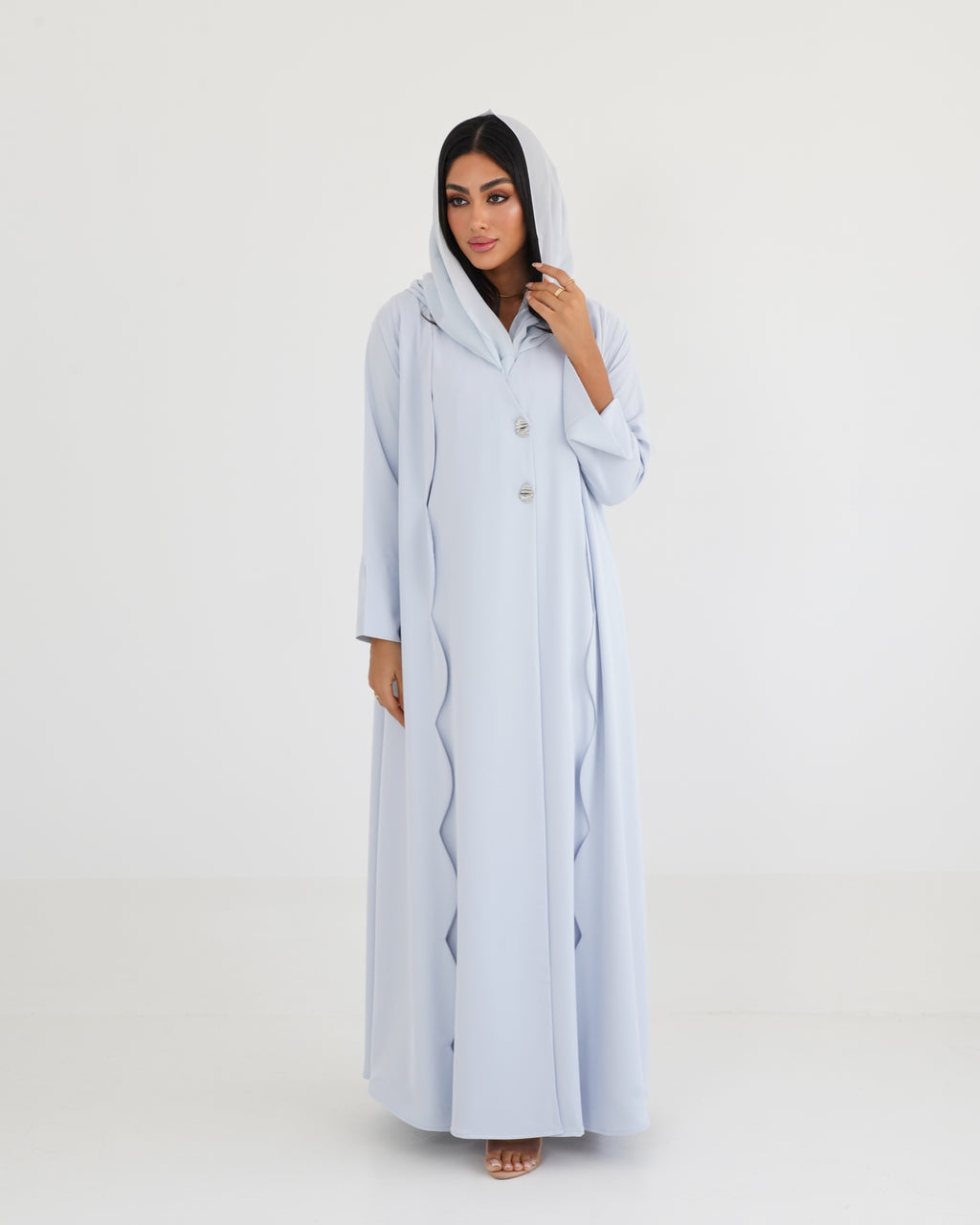 Nuvee Blue Abaya