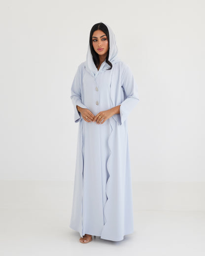 Nuvee Blue Abaya