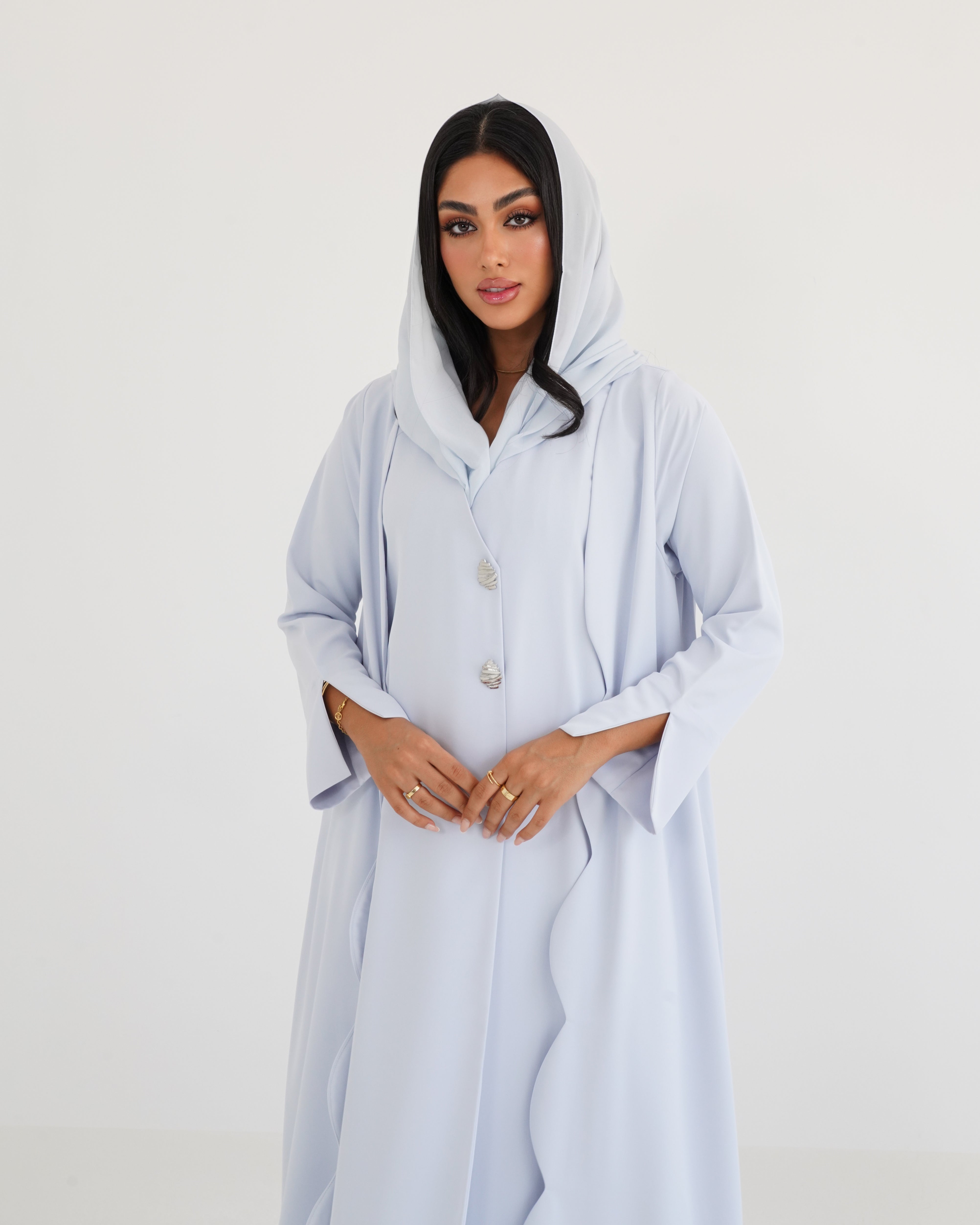 Nuvee Blue Abaya