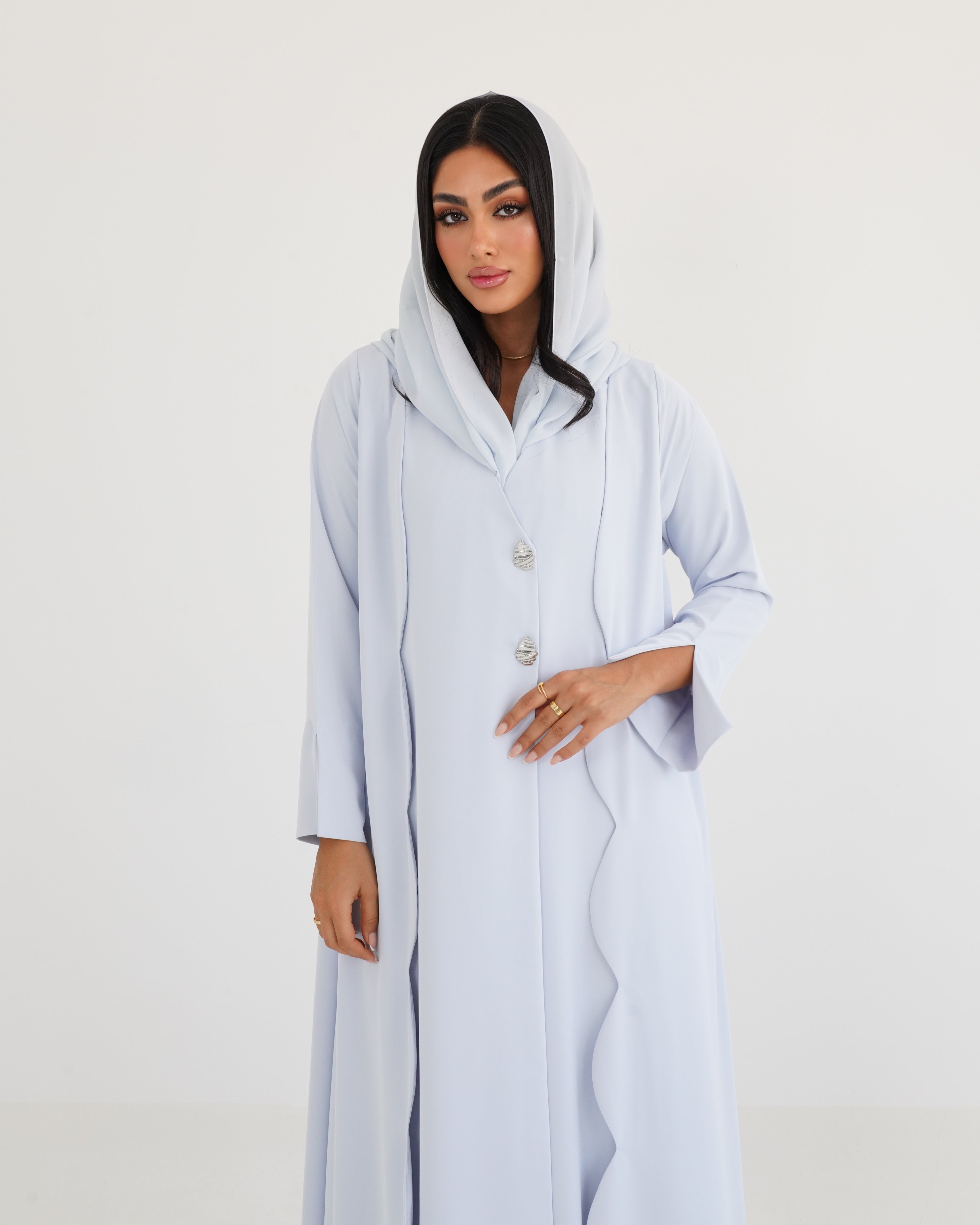 Nuvee Blue Abaya