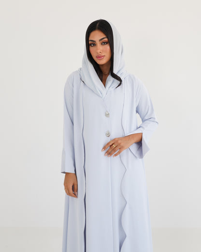 Nuvee Blue Abaya