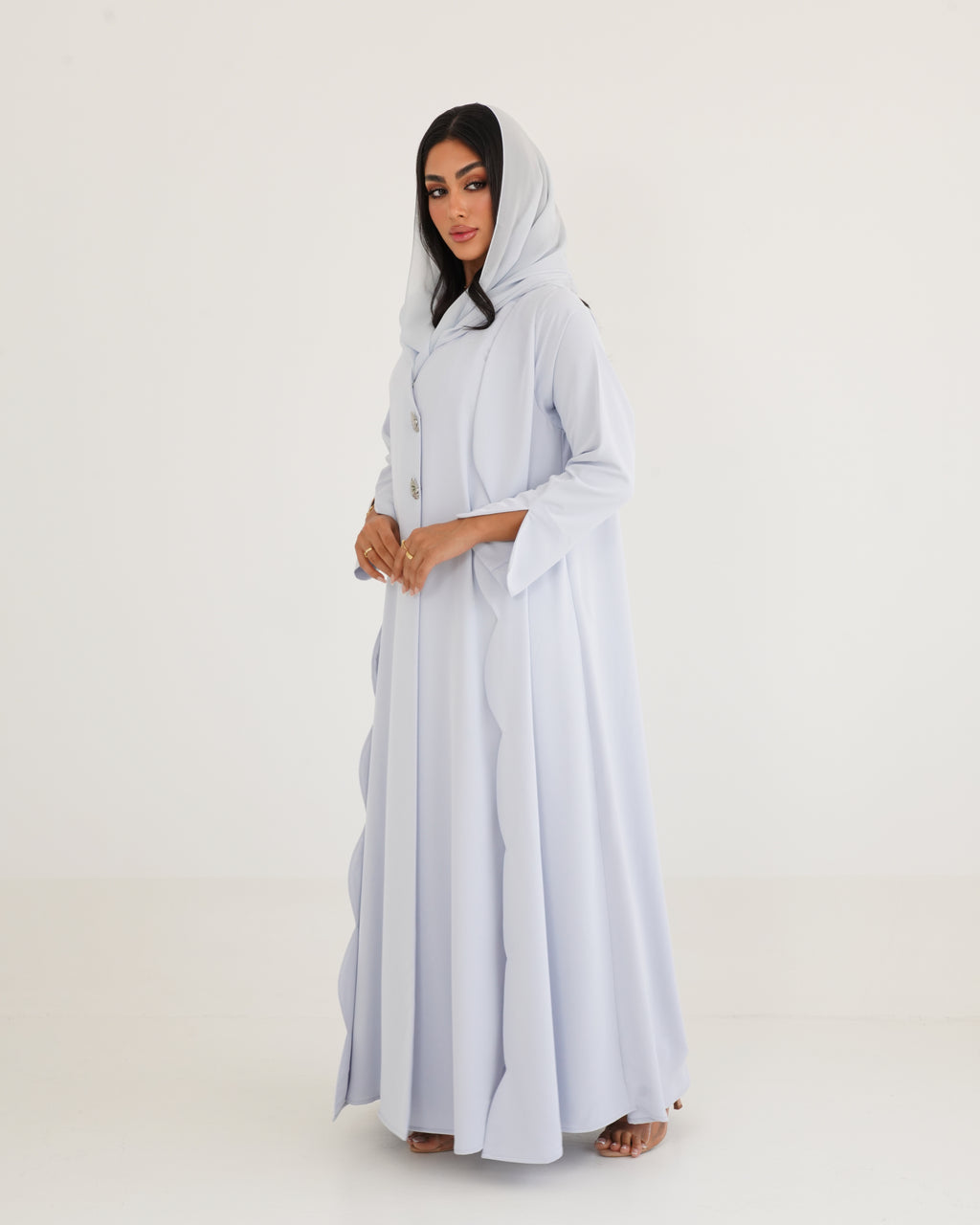 Nuvee Blue Abaya